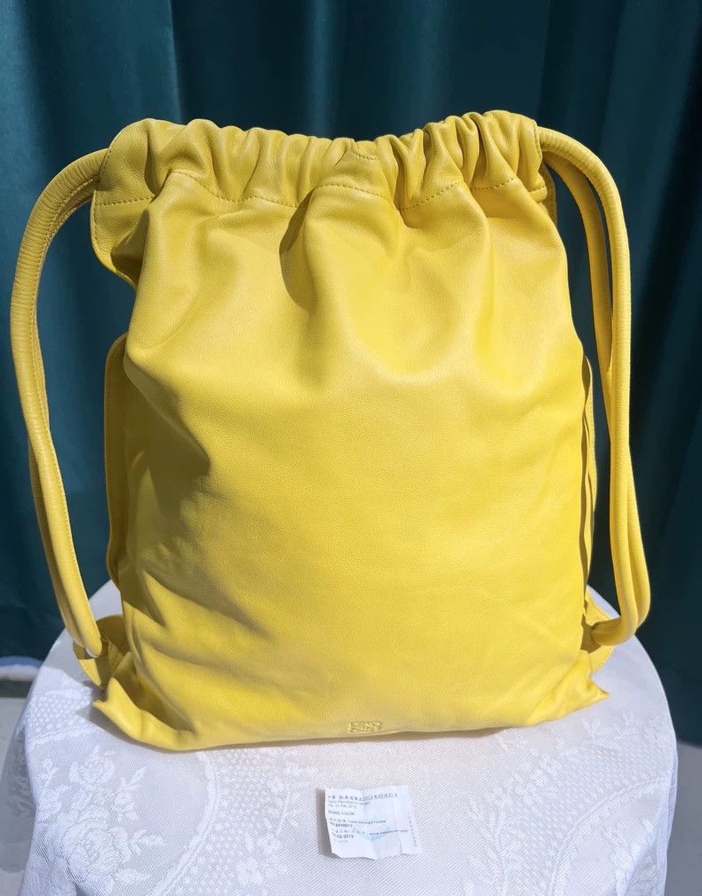 Loewe LOEWE size os Yellow pull cord bag shoulder bag Size ONE SIZE - 1 Thumbnail