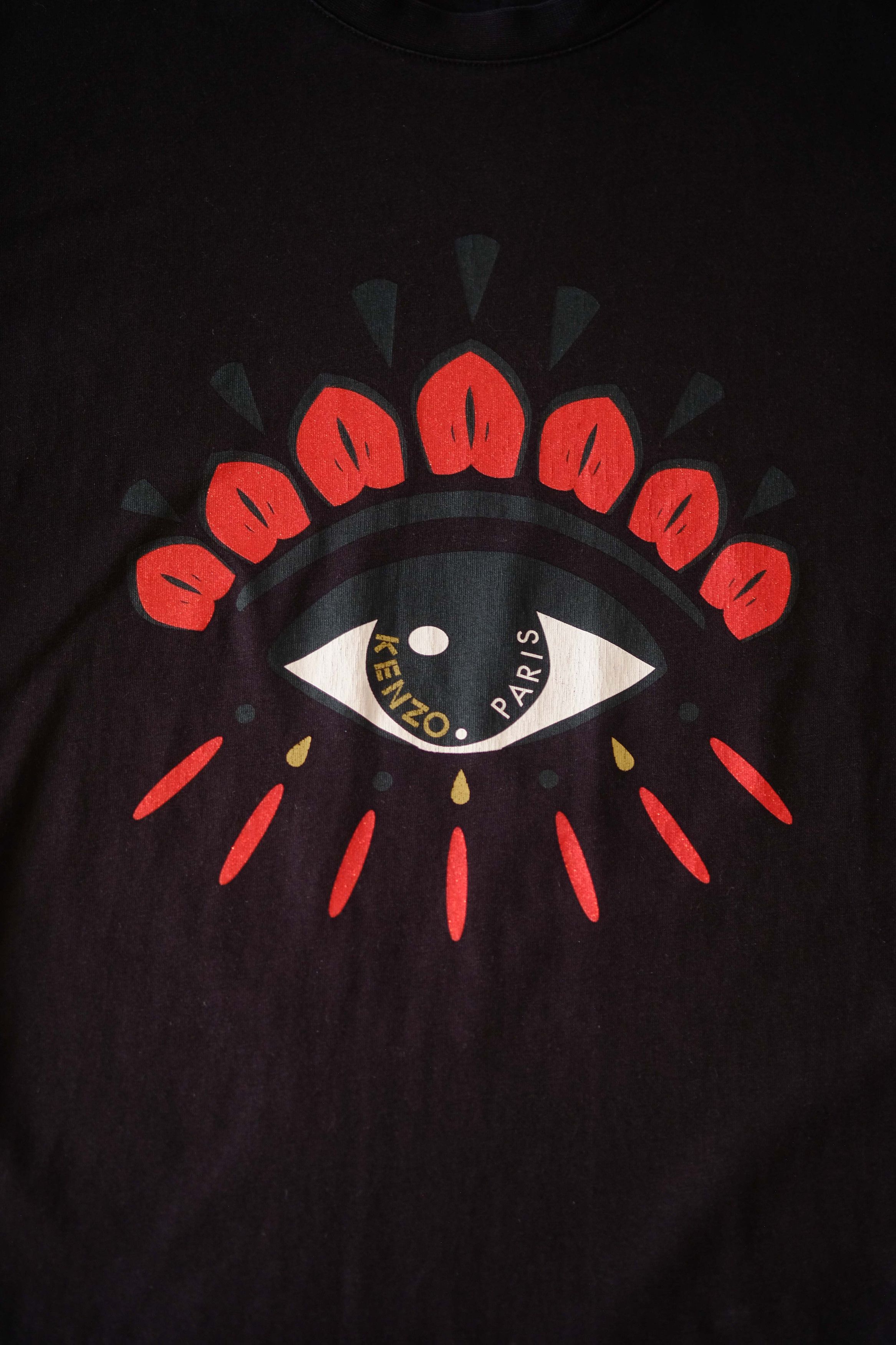 Kenzo Kenzo t-shirt eye print Size US M / EU 48-50 / 2 - 3 Thumbnail