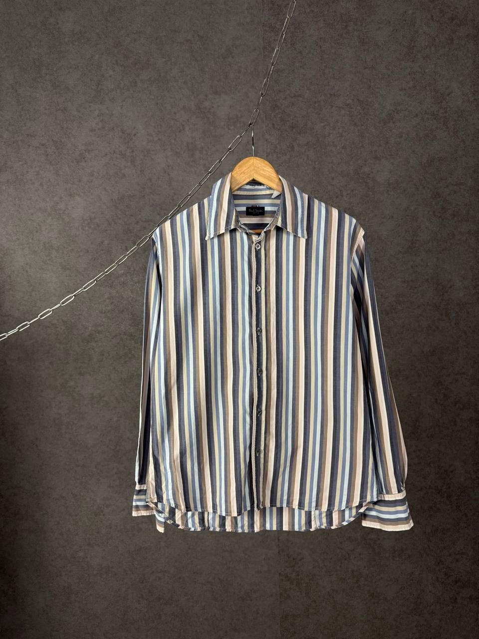 Paul Smith Paul Smith designer striped crazy shirt Size US M / EU 48-50 / 2 - 1 Thumbnail