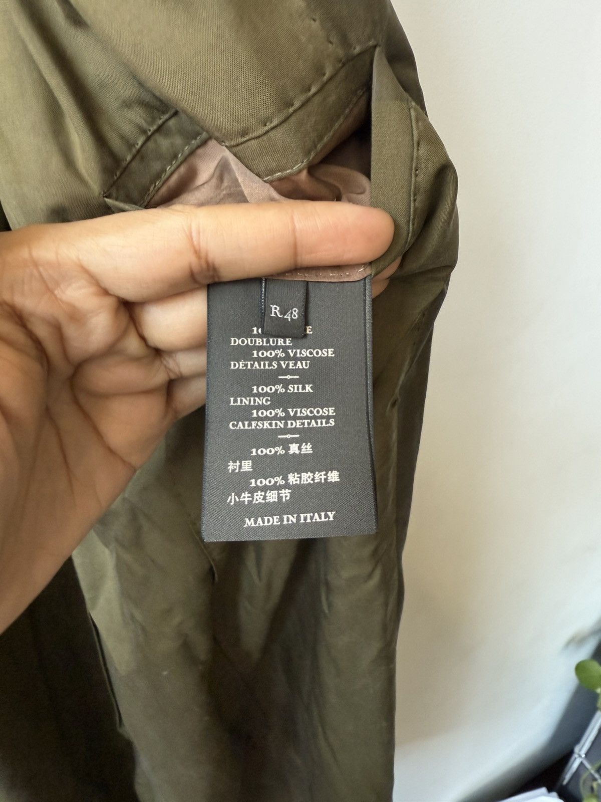 Berluti Berluti X Haider Ackerman 100% Silk Waxed Coat Size US M / EU 48-50 / 2 - 3 Thumbnail