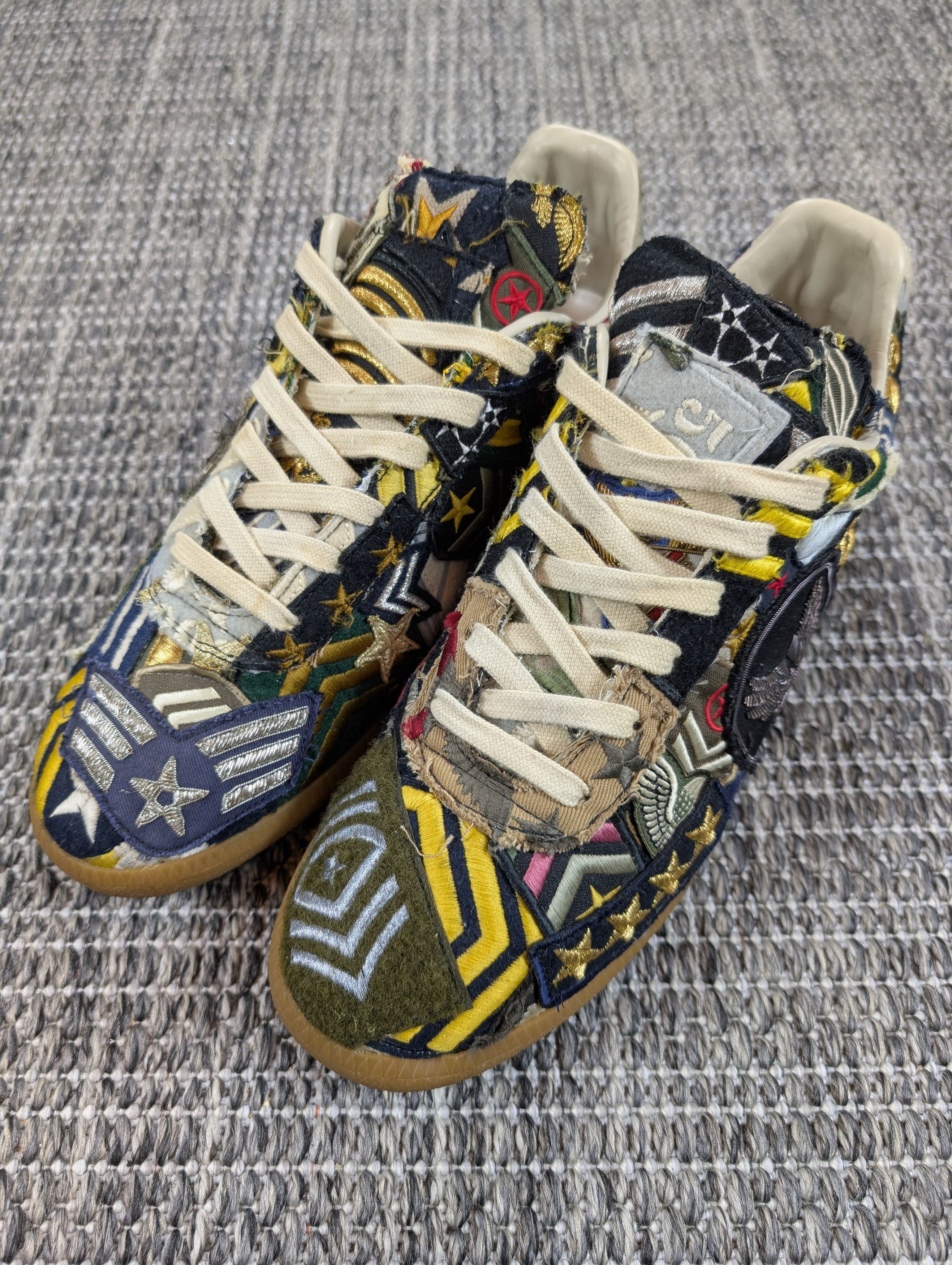 Maison Margiela Maison Margiela Artisanal Army Military Patch 2016 GAT Shoes Size US 10 / EU 43 - 4 Thumbnail
