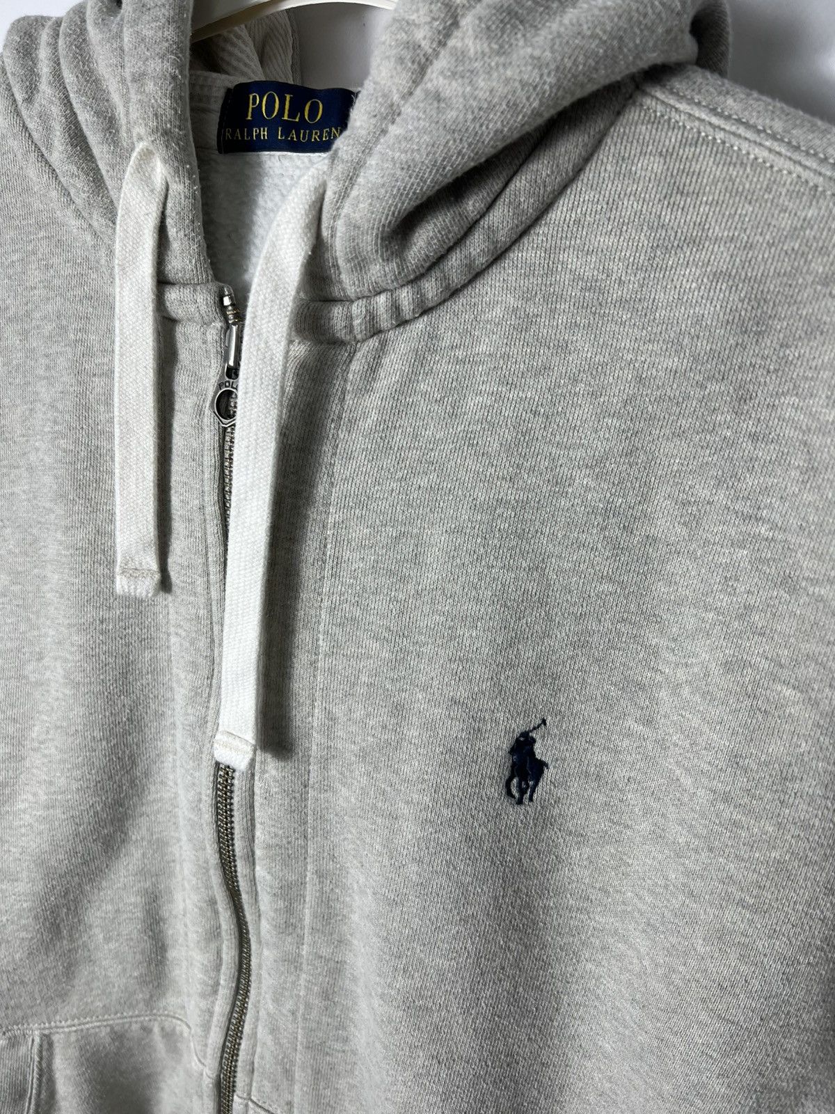Polo Ralph Lauren Vintage streetwear y2k sk8 Polo Ralph Lauren Gray Zip Hoodie Size US L / EU 52-54 / 3 - 3 Thumbnail