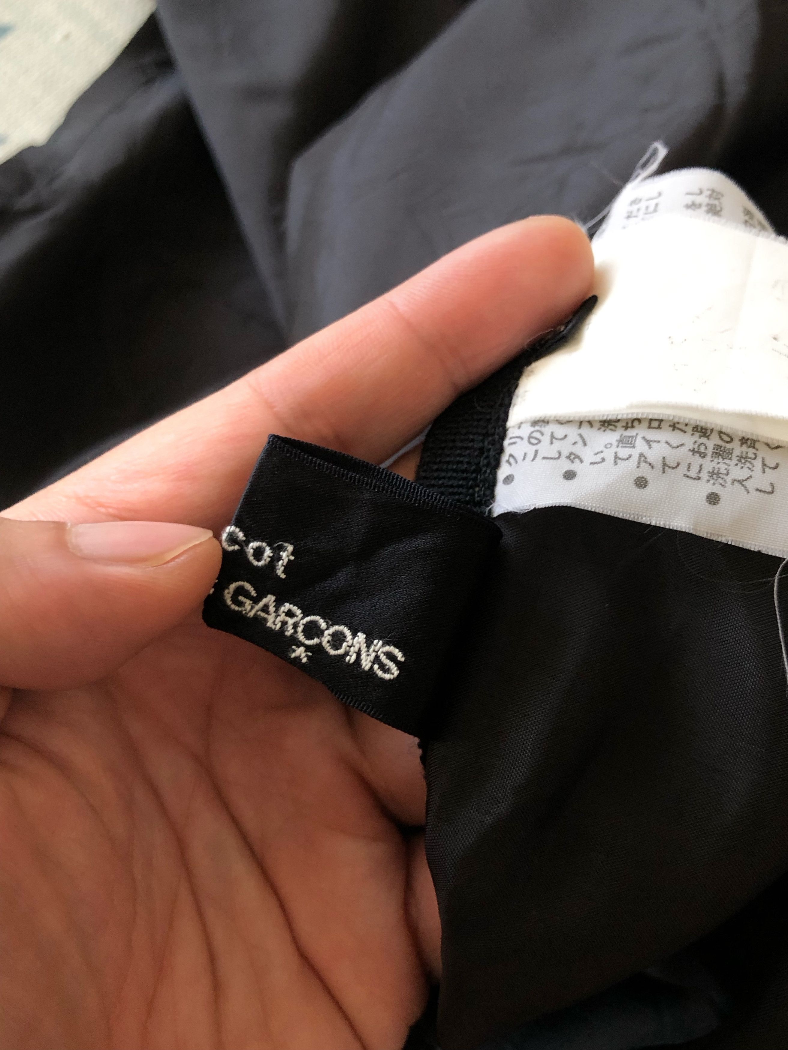Comme des Garcons RARE🔥EARLY 90’S CDG HIGH WAIST WOOL/VELVET MIDI SKIRT Size 26" / US 2 / IT 38 - 13 Thumbnail