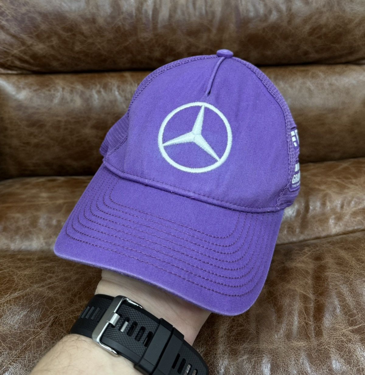 Mercedes-Benz Mercedes Benz AMG Petronas Racing Trucker Cap Size ONE SIZE - 1 Thumbnail
