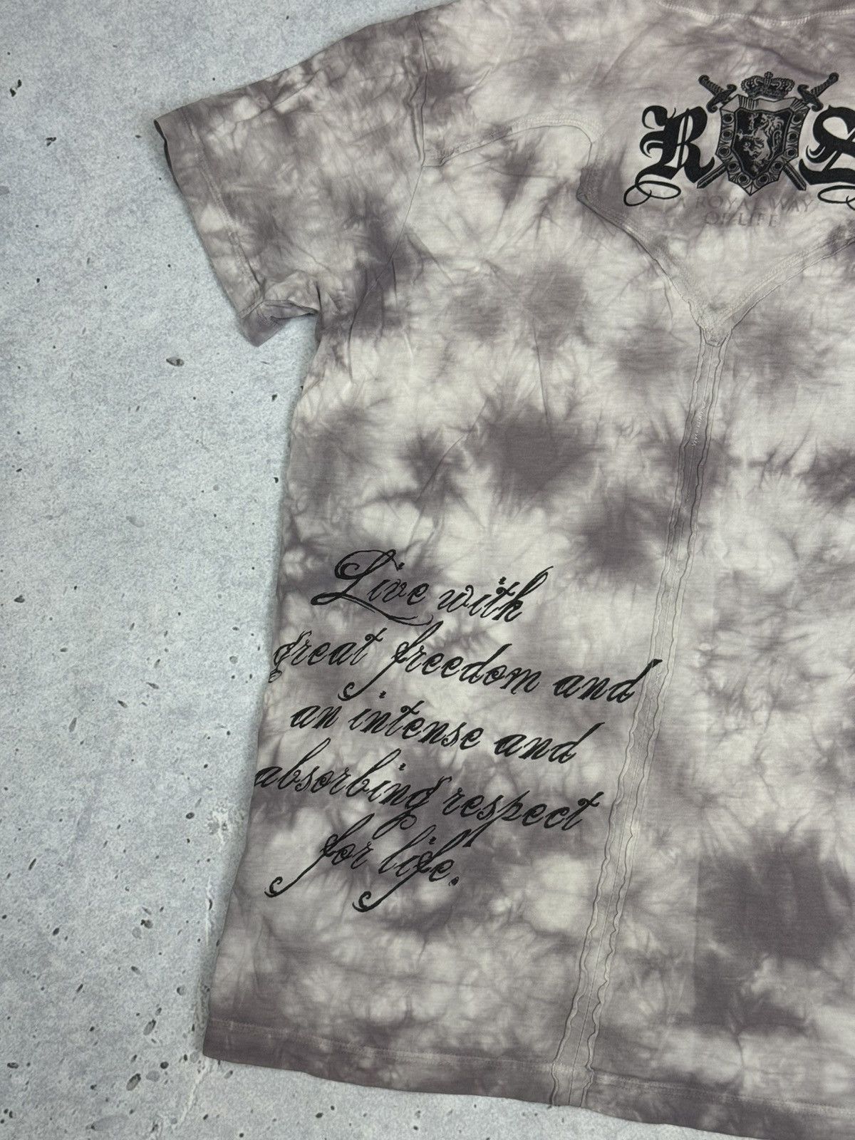 Affliction If Six Was Nine Affliction Style Skull Tee Y2K Size US L / EU 52-54 / 3 - 4 Thumbnail