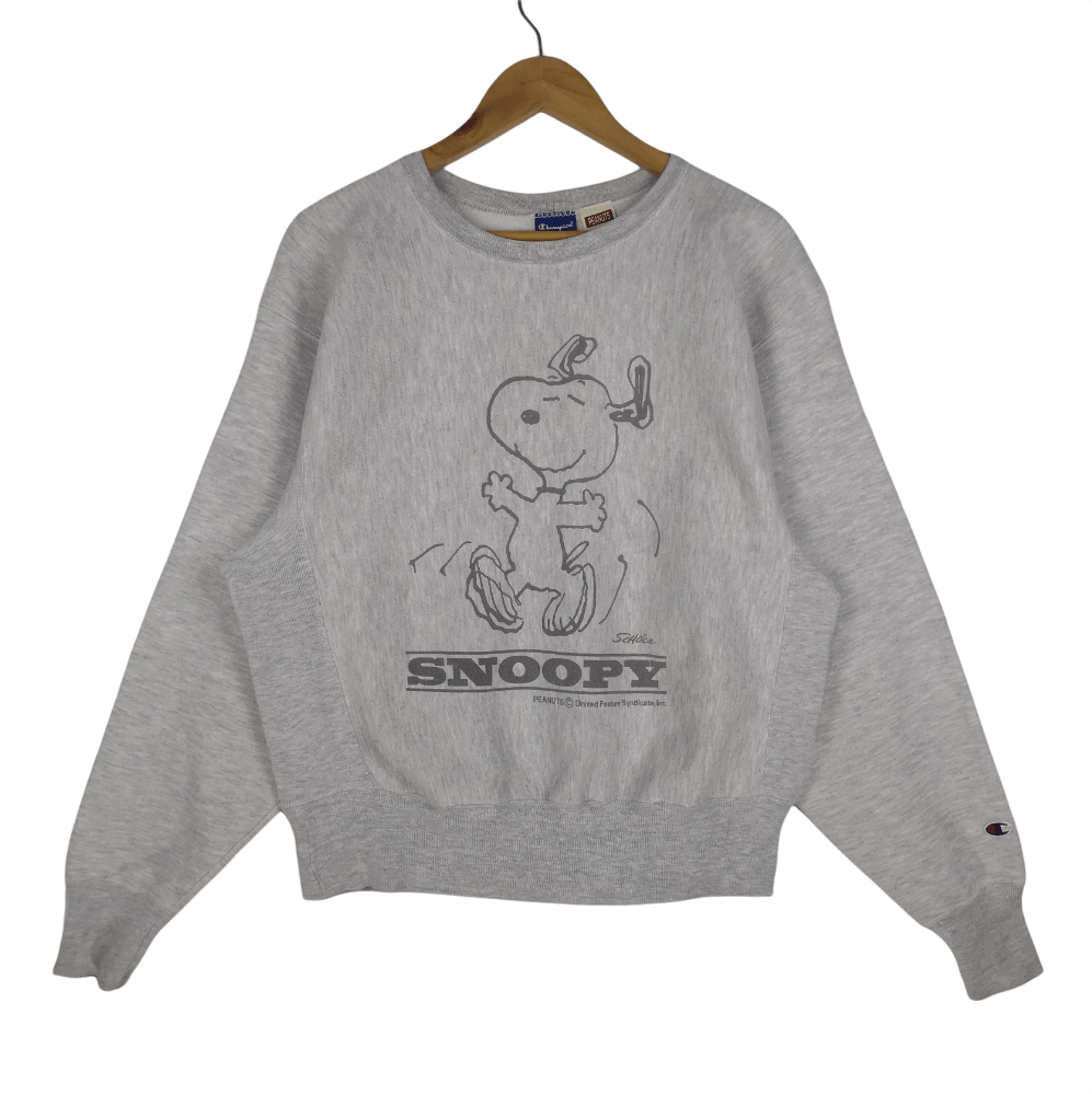 Champion Vintage 90s Champion Sweatshirt Peanut Sweater Spellout Size US M / EU 48-50 / 2 - 1 Thumbnail