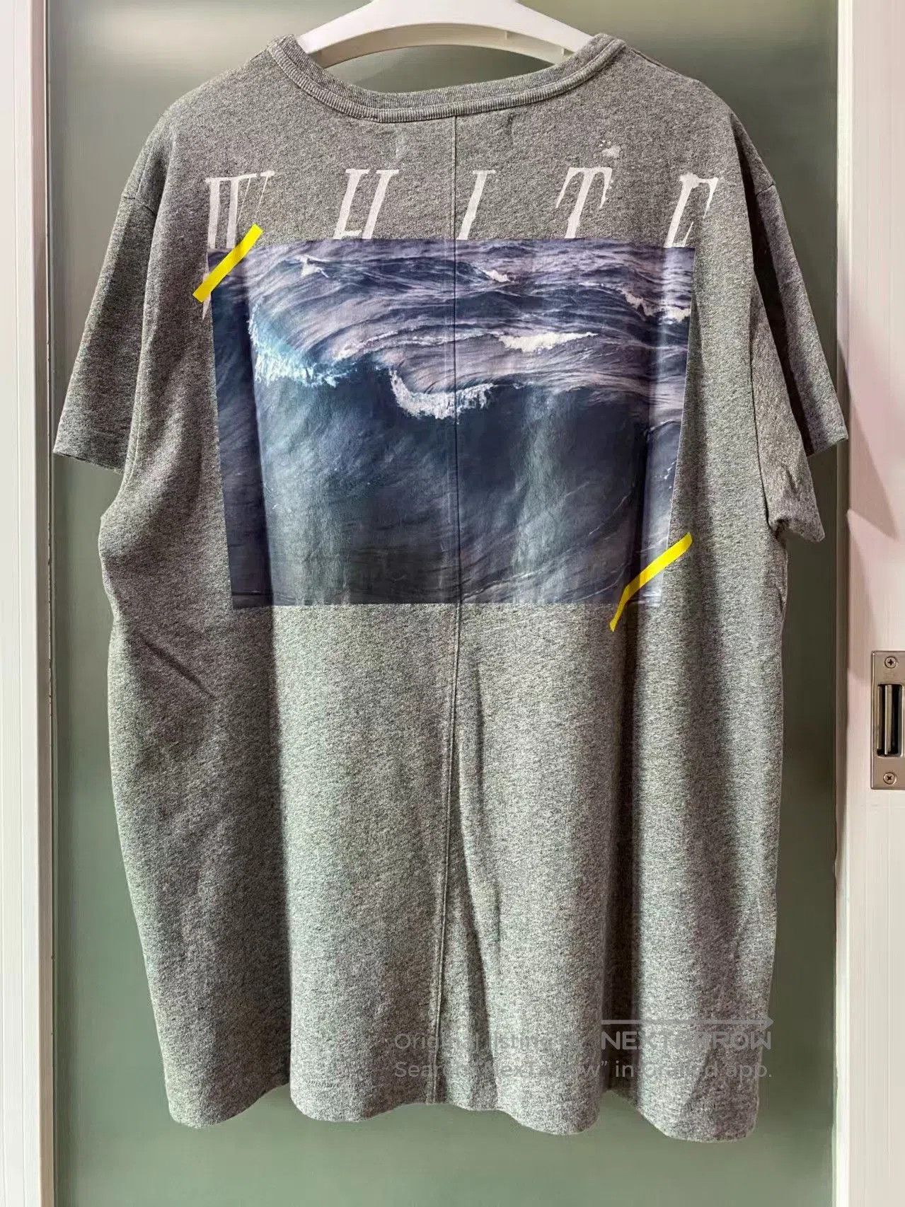 Off-White Off White Wave Short Sleeve Tee. Size US S / EU 44-46 / 1 - 3 Thumbnail