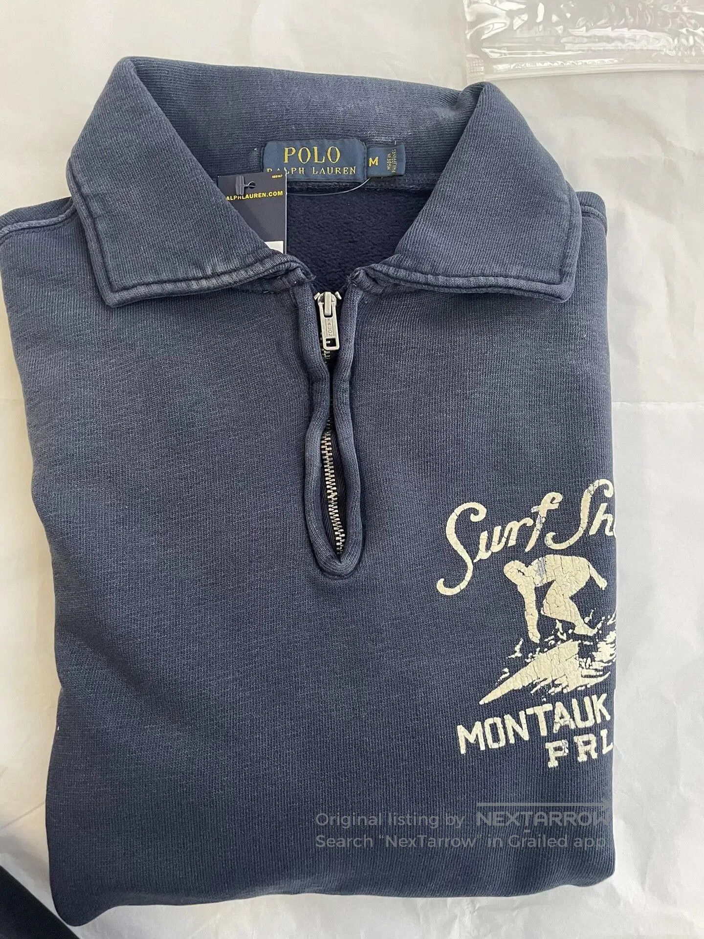 Polo Ralph Lauren Polo Ralph Lauren Vintage Distressed Sweatshirt. Size US M / EU 48-50 / 2 - 9 Thumbnail