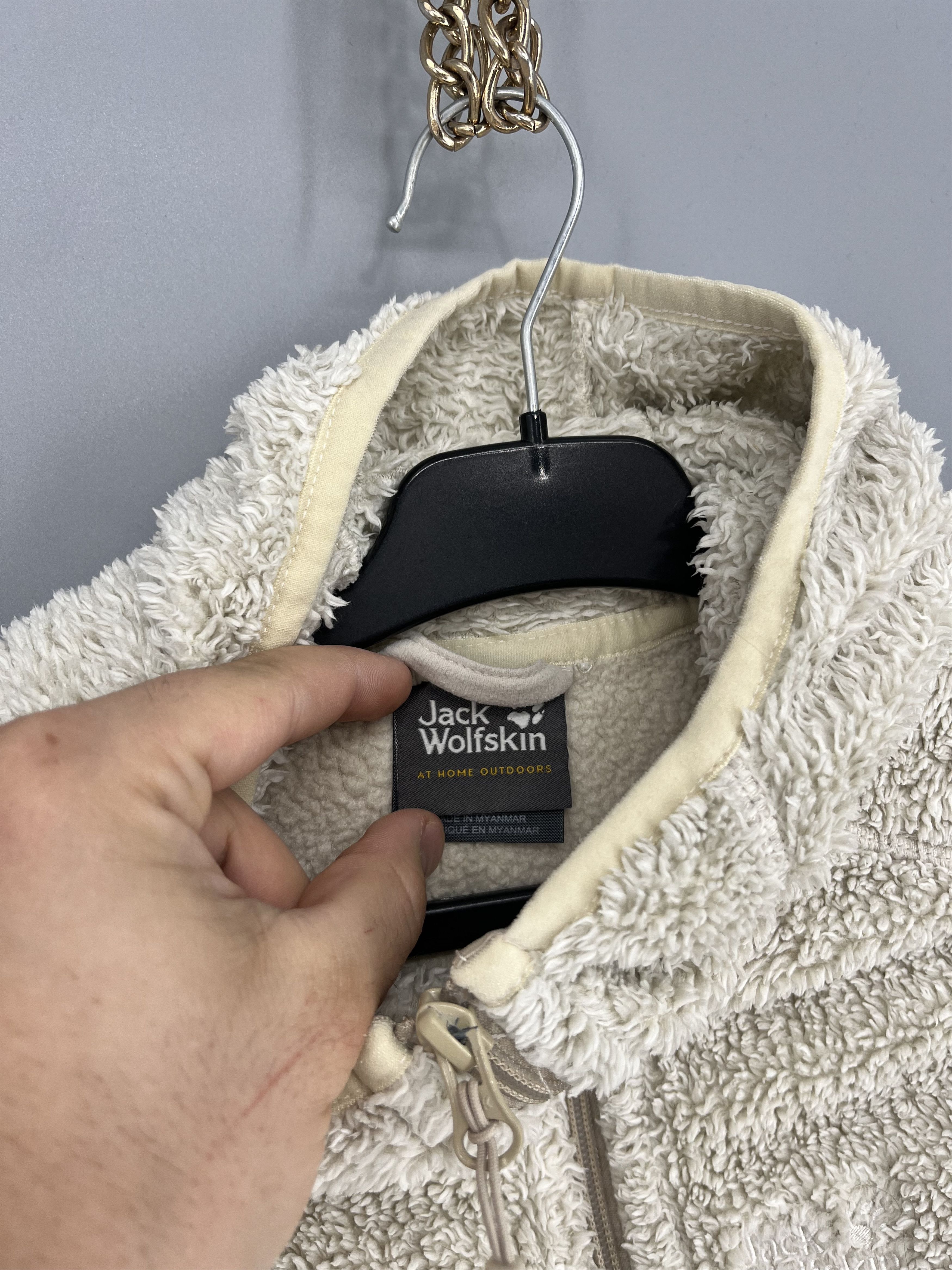 Jack Wolfskin Vintage Jack Wolfskin Big Paw Teddy Fleece Zip Hoodie Size S / US 4 / IT 40 - 7 Thumbnail
