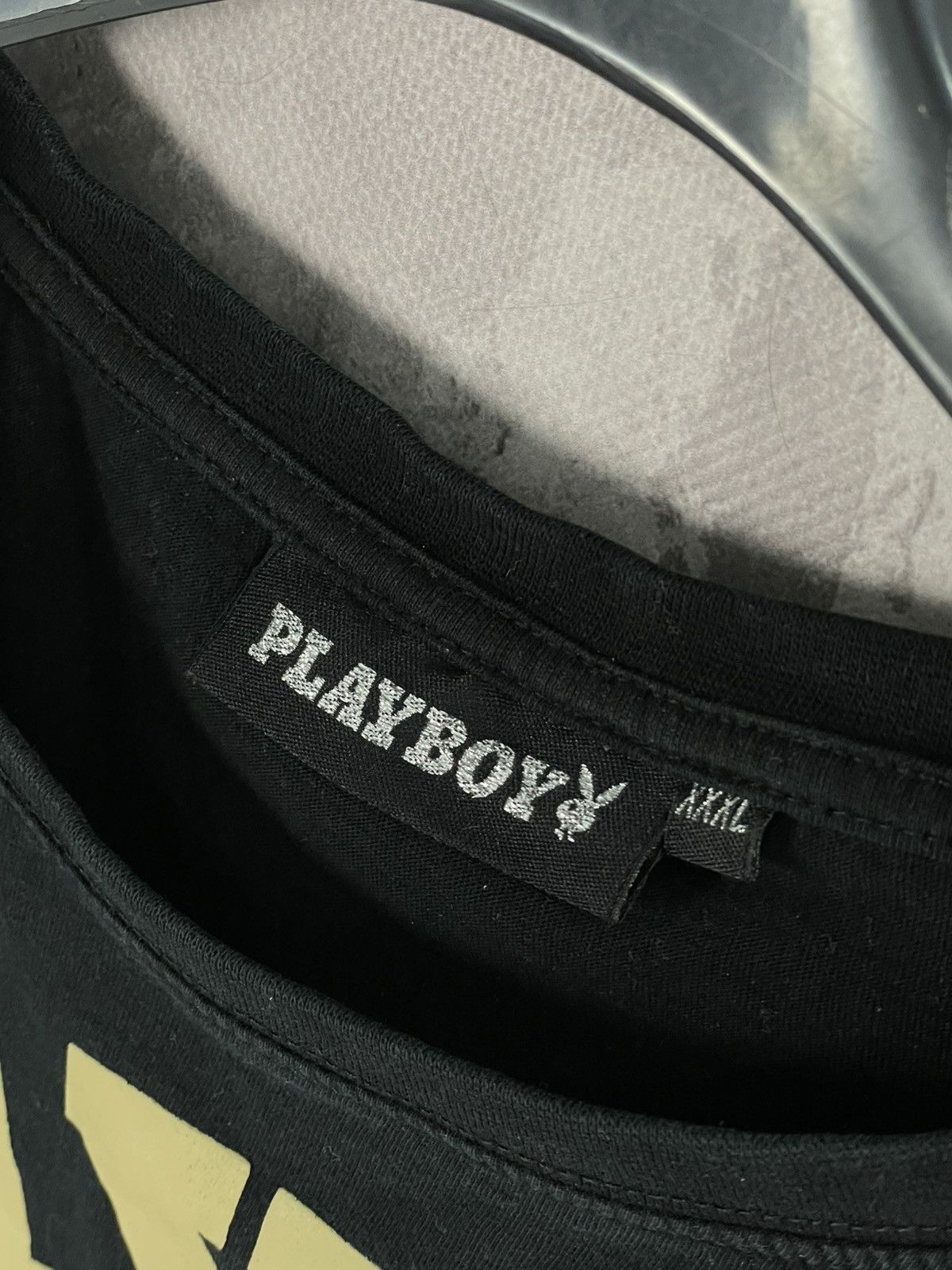Designer × Playboy × Vintage Y2K Glamour Playboy Magazine Promo T shirt Size US XXL / EU 58 / 5 - 9 Thumbnail