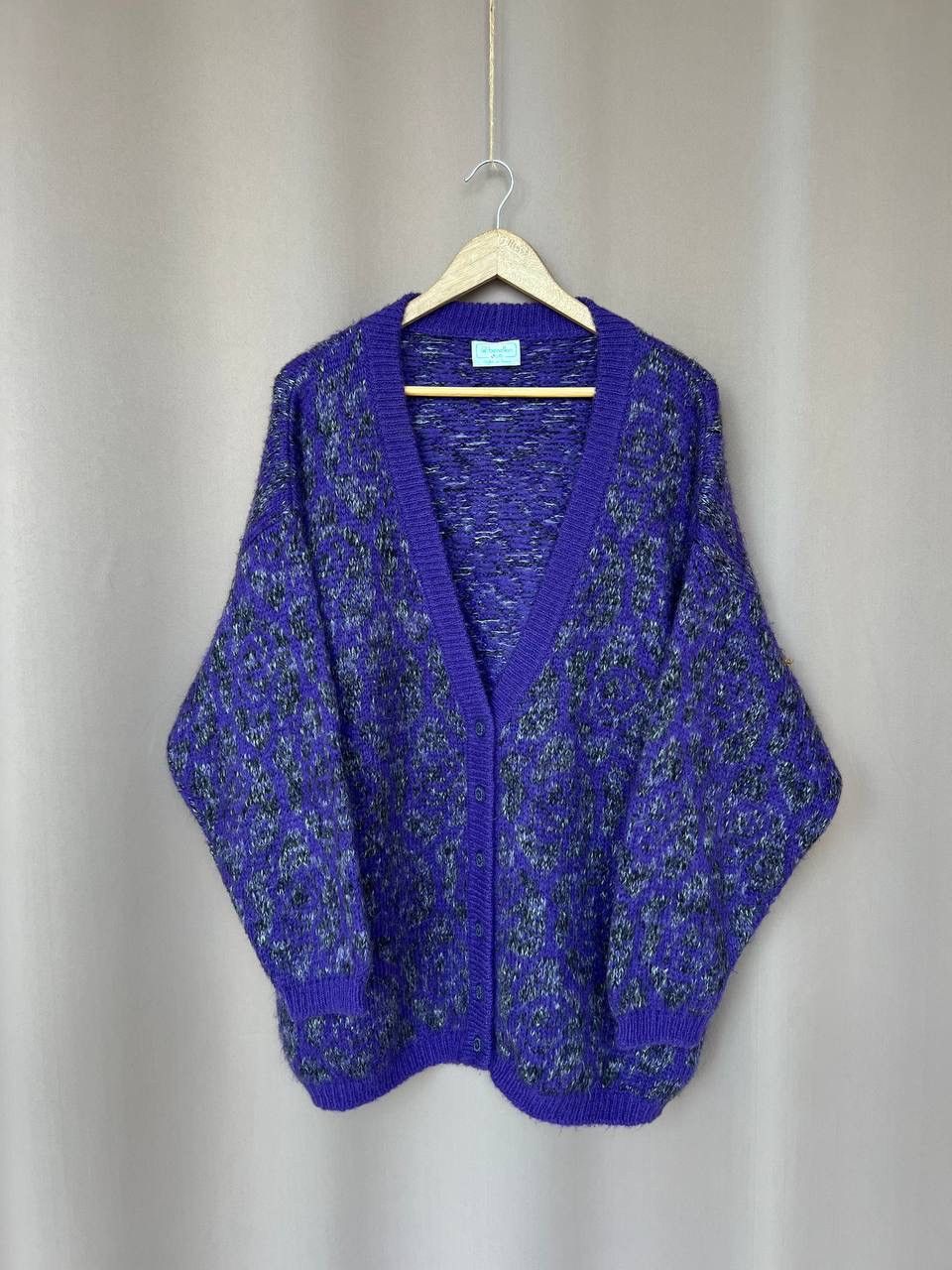 United Colors Of Benetton 90s Knit Cardigan Mens Size 48 XL