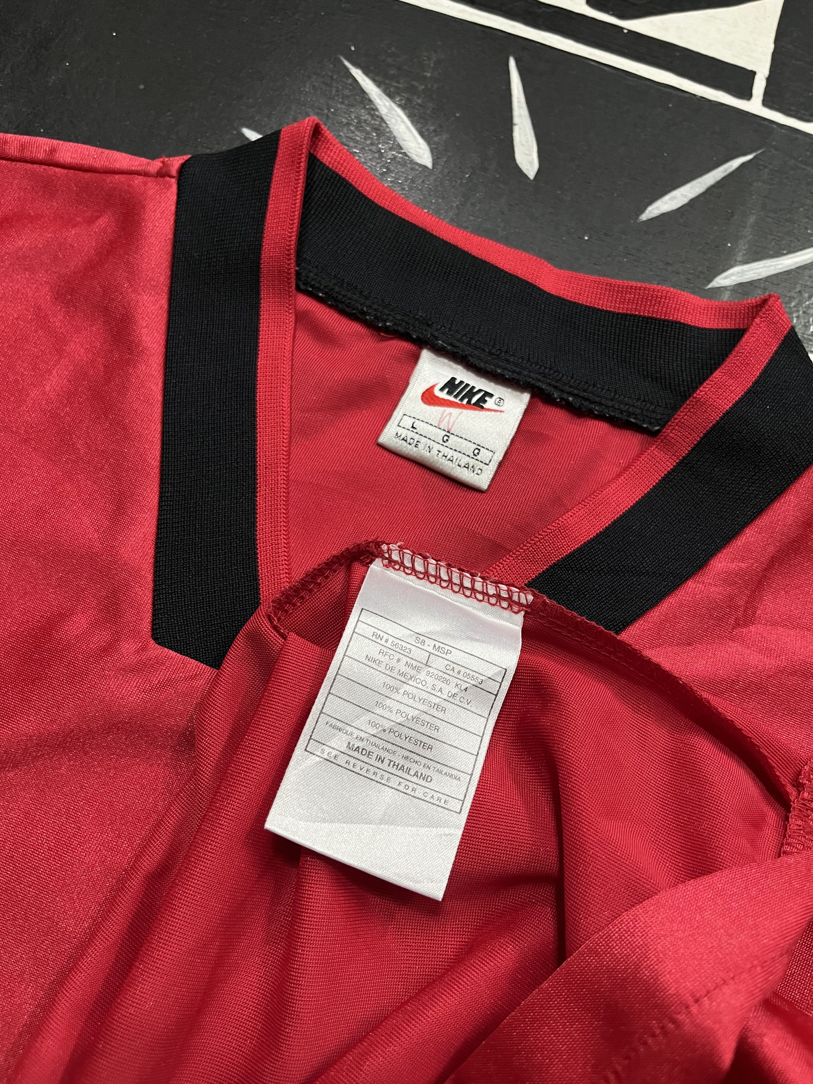 Nike VTG NIKE SWOOSH JERSEY Size US L / EU 52-54 / 3 - 3 Thumbnail