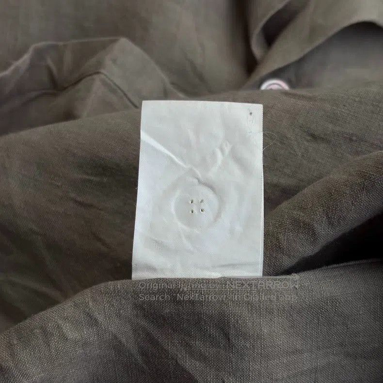 Yohji Yamamoto Yohji Yamamoto size os 90s Open Thread Neck Linen Shirt Size US M / EU 48-50 / 2 - 7 Thumbnail