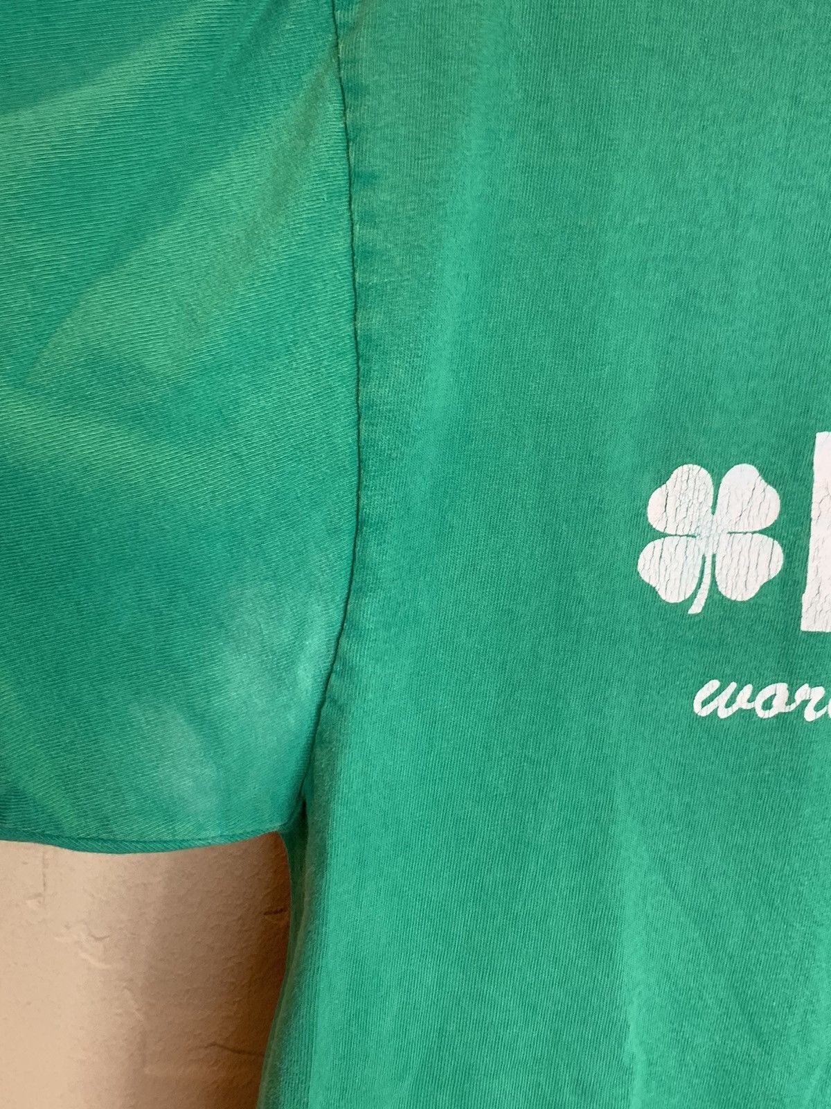 Vintage *RARE* Vintage 90’s Irish Pride Leprechaun Notre Dame Shirt Size US M / EU 48-50 / 2 - 8 Thumbnail