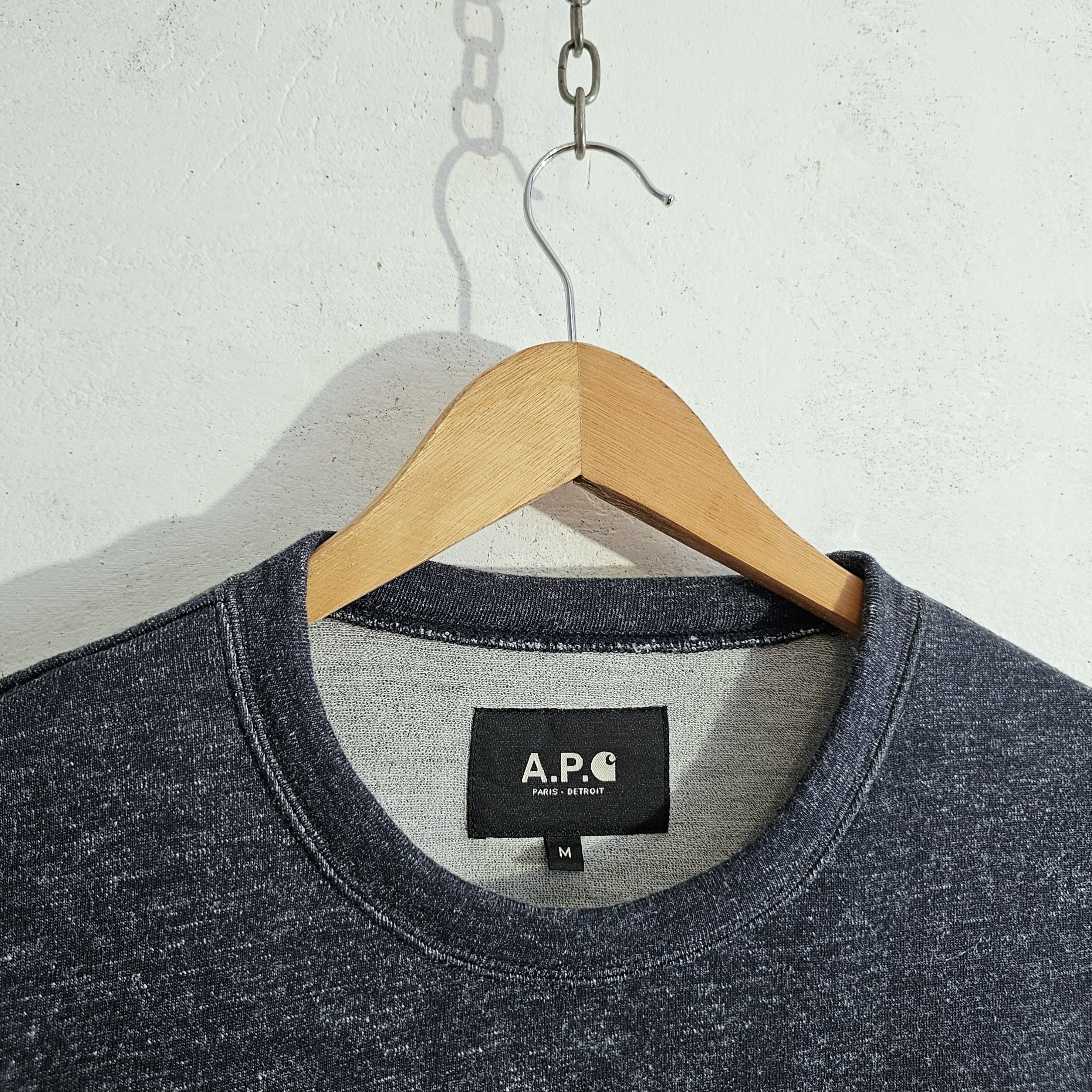 A.P.C. × Carhartt Carhartt × A.P.C. wool sweatshirt Size US M / EU 48-50 / 2 - 4 Thumbnail