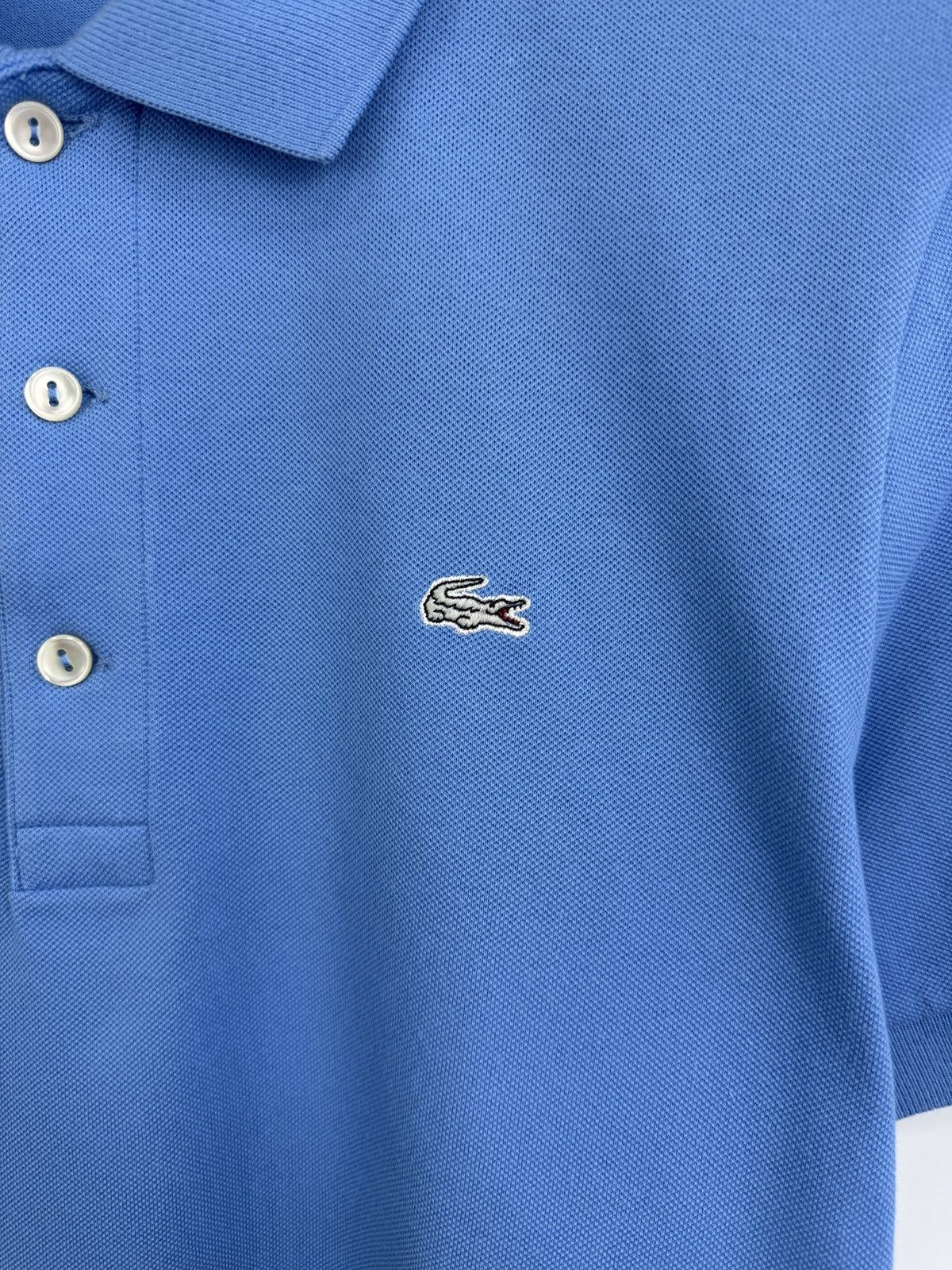 Lacoste 🇫🇷 Lacoste Limited Gray Crocodile Polo T-Shirt Made in France Size US M / EU 48-50 / 2 - 4 Thumbnail