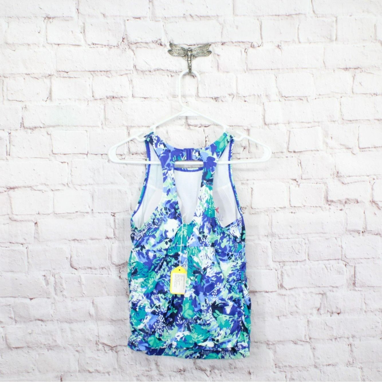 L.L. Bean × Swims LL Bean Women's BeanSport Swimwear High Neck Tankini Top Size S / US 4 / IT 40 - 6 Thumbnail