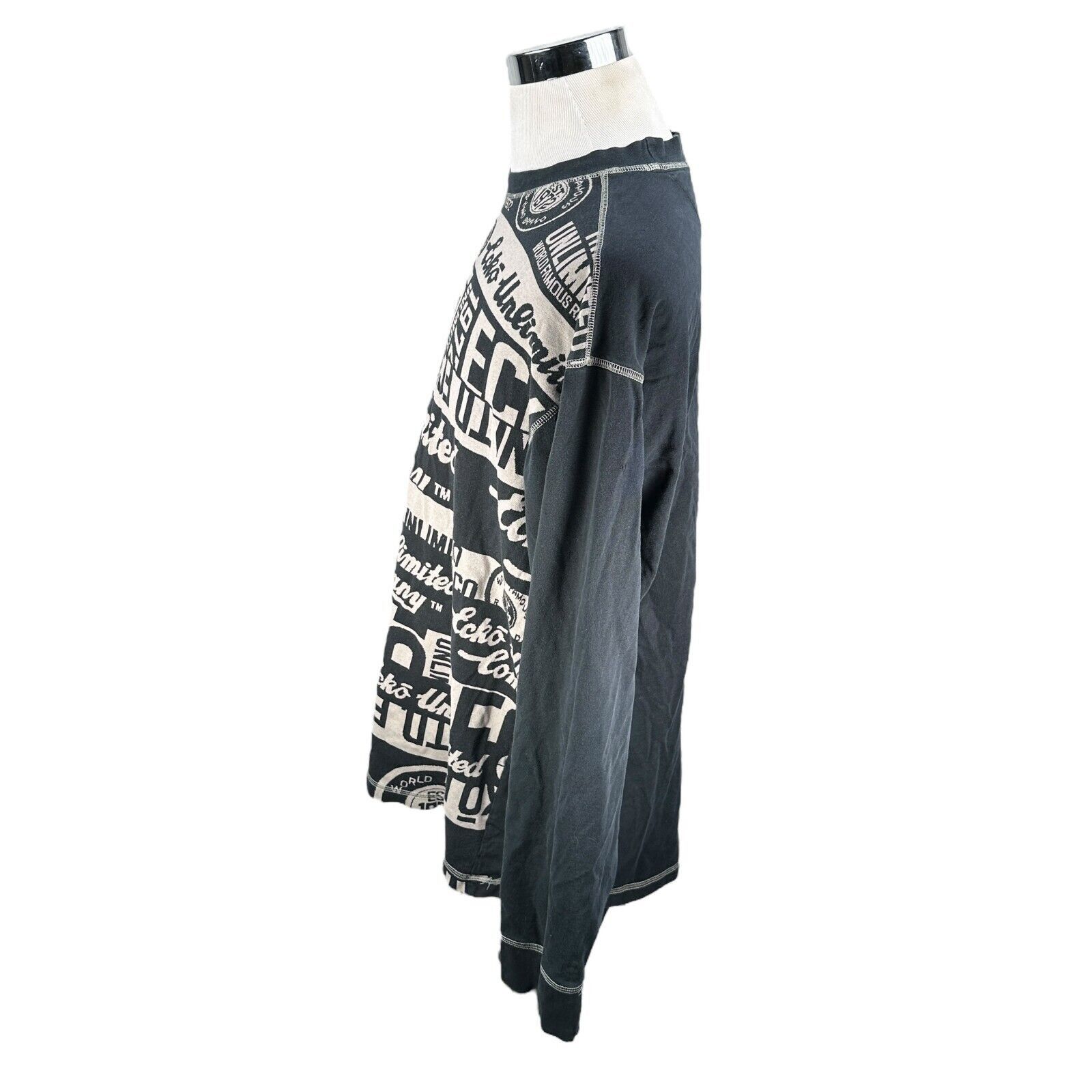 Ecko Unltd. Vintage Ecko Unltd Sweatshirt Men’s XL Black Printed Size US XL / EU 56 / 4 - 3 Thumbnail