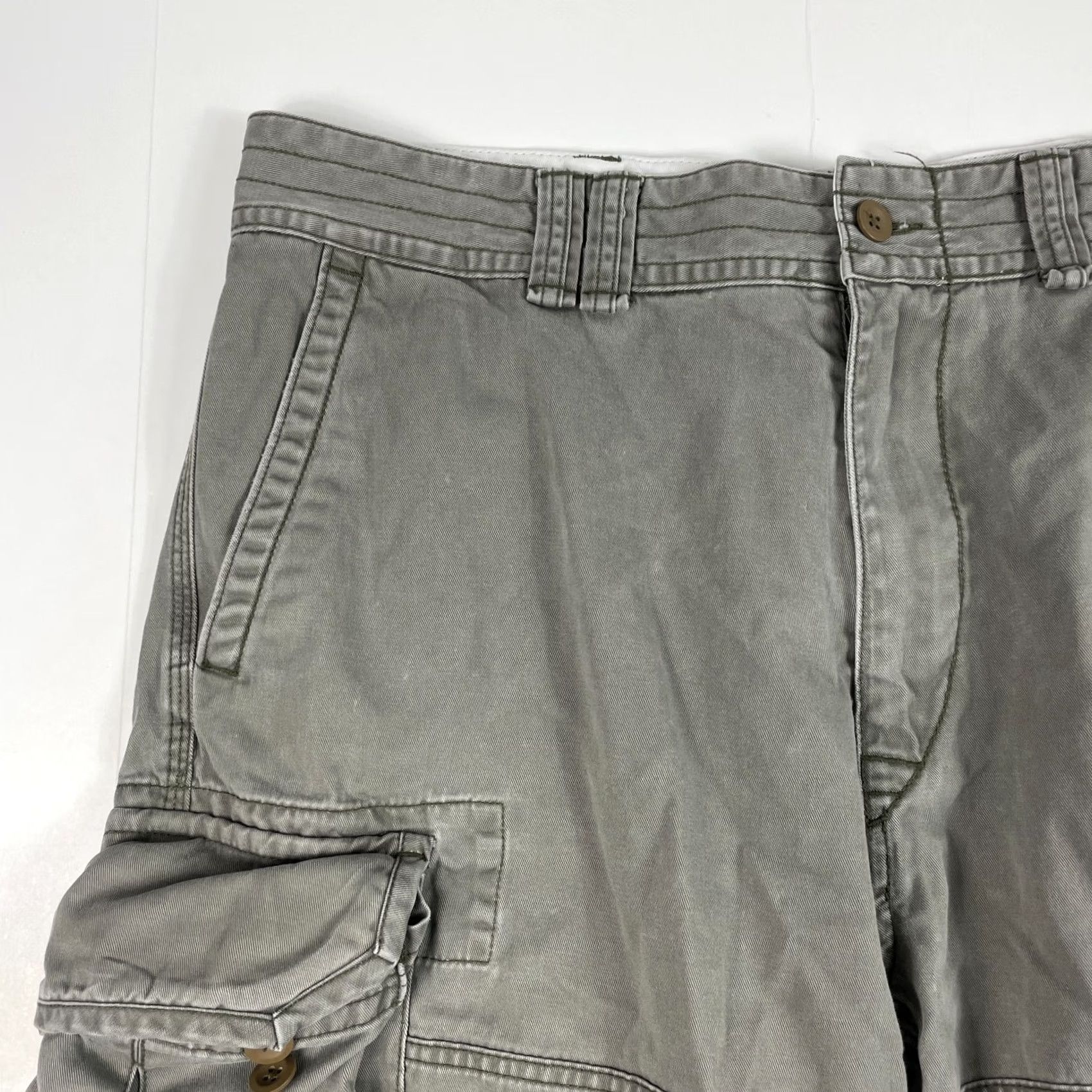 Polo Ralph Lauren Polo Ralph Lauren Shorts Mens 38 Green Cargo Relaxed Fit Outdoors Work Wear Size US M / EU 48-50 / 2 - 2 Thumbnail