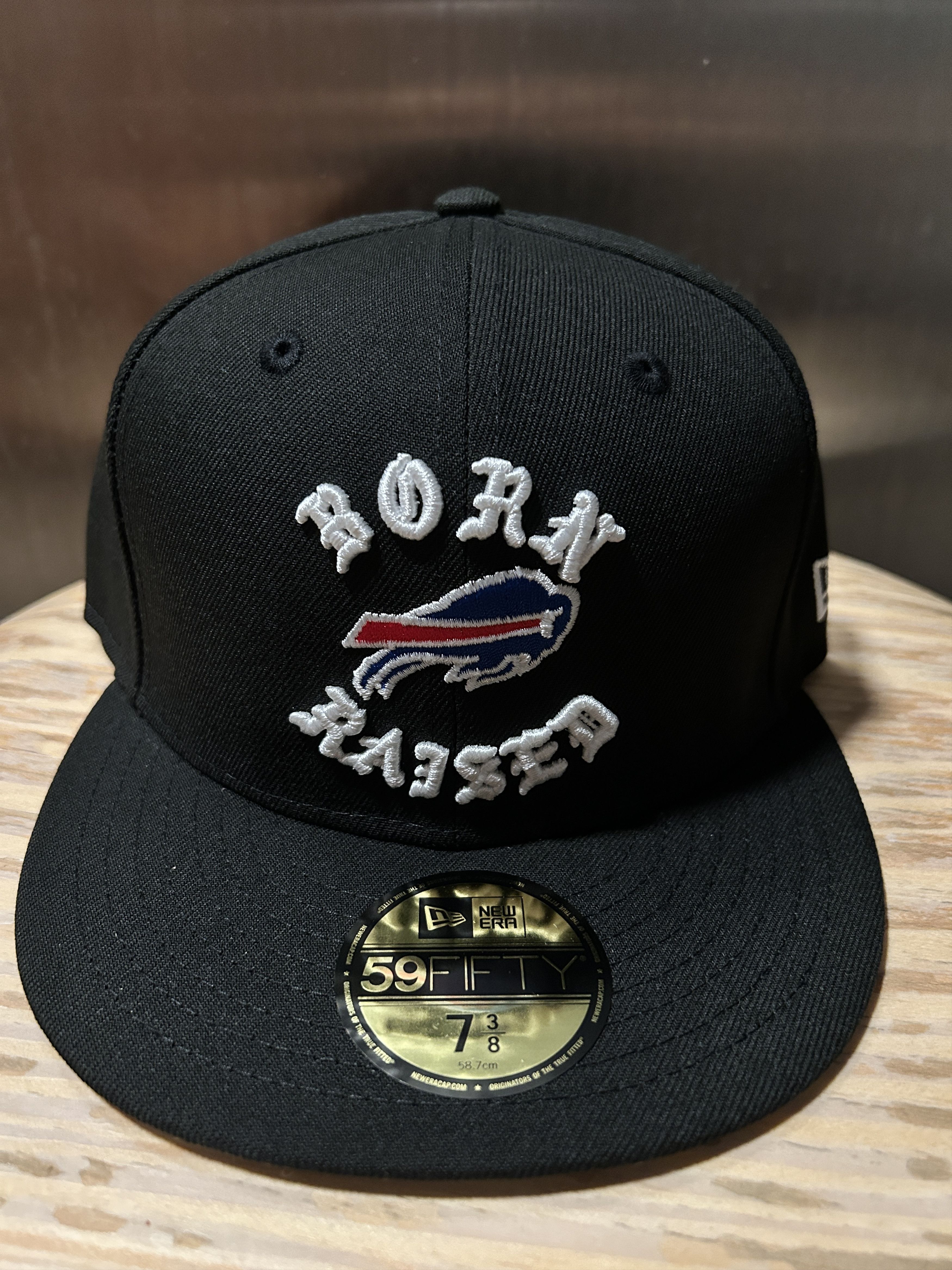 BORN X RAISED EXCLUSIVE LAS VEGAS RAIDERS FITTED HAT ROCKER BLACK GREY UV 7  5/8 | eBay