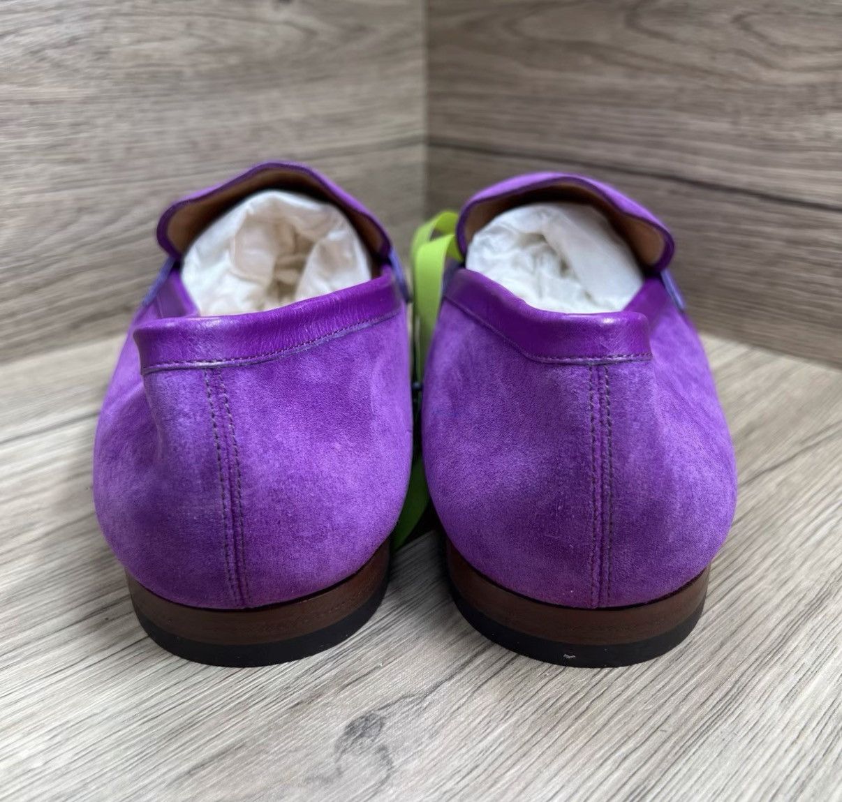 Louis Vuitton Louis Vuitton Glove Purple Loafers J41 Size US 8 / EU 41 - 2 Thumbnail