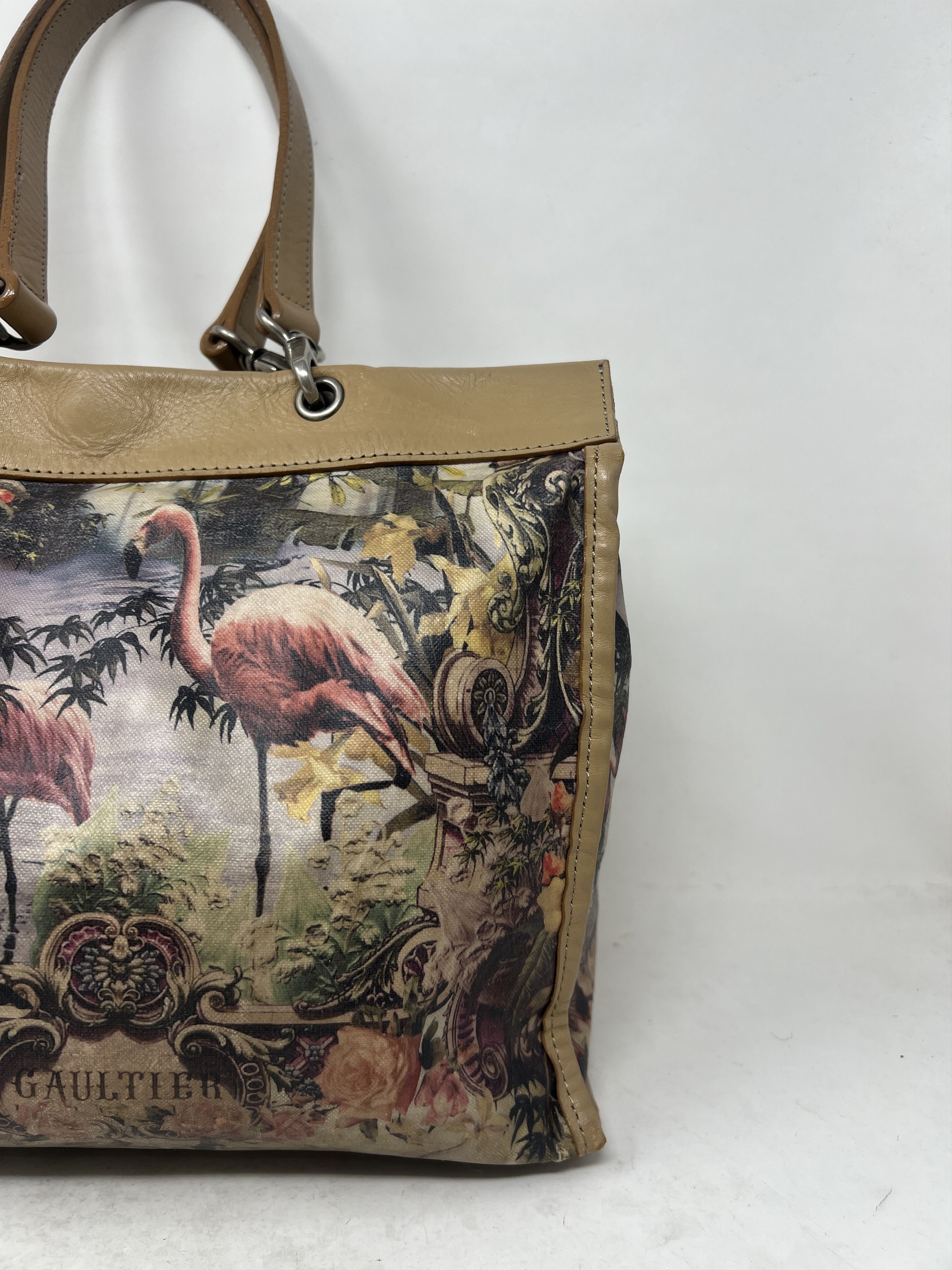 Jean Paul Gaultier Vintage Jean Paul Gaultier Vibrant Paradise Tote Bag Size ONE SIZE - 6 Thumbnail