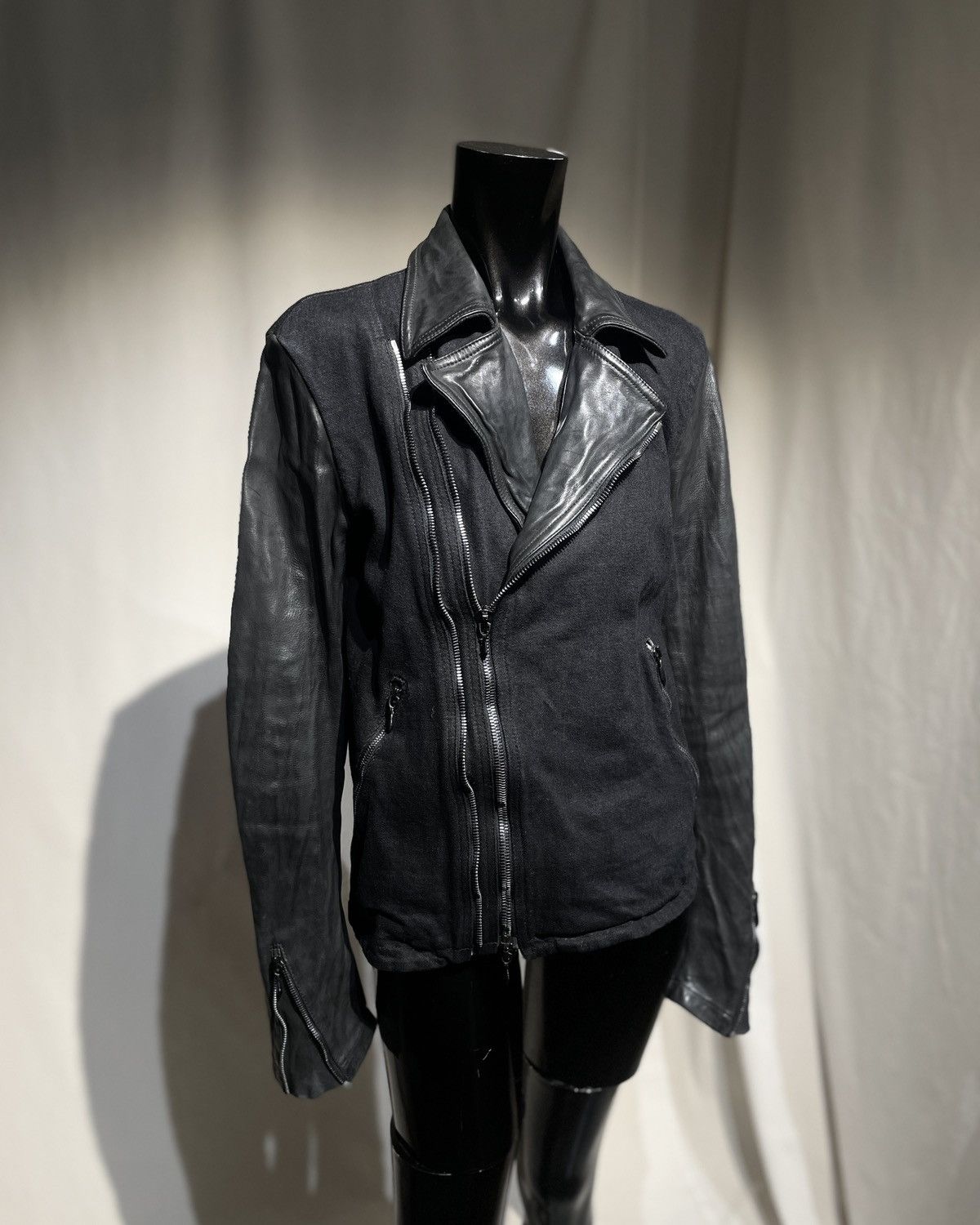 Incarnation incarnation - Object dyed Distorted Rider Jacket Size US M / EU 48-50 / 2 - 13 Thumbnail