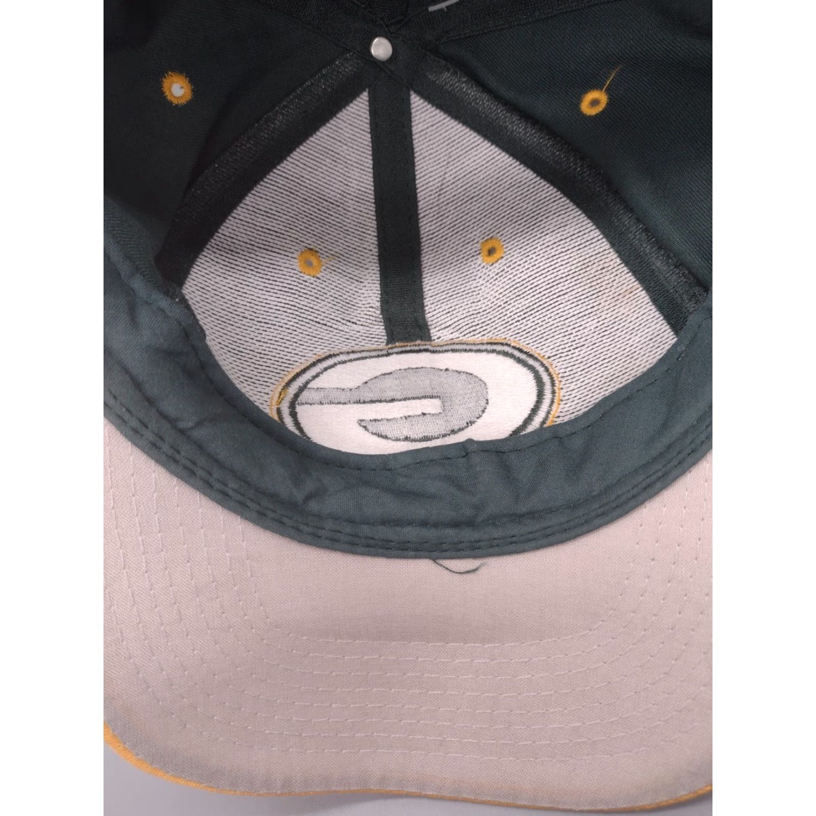 Logo 7 VINTAGE Logo 7 Green Bay Packers Snapback Hat Adjustable Green NFL Mens Size ONE SIZE - 7 Thumbnail
