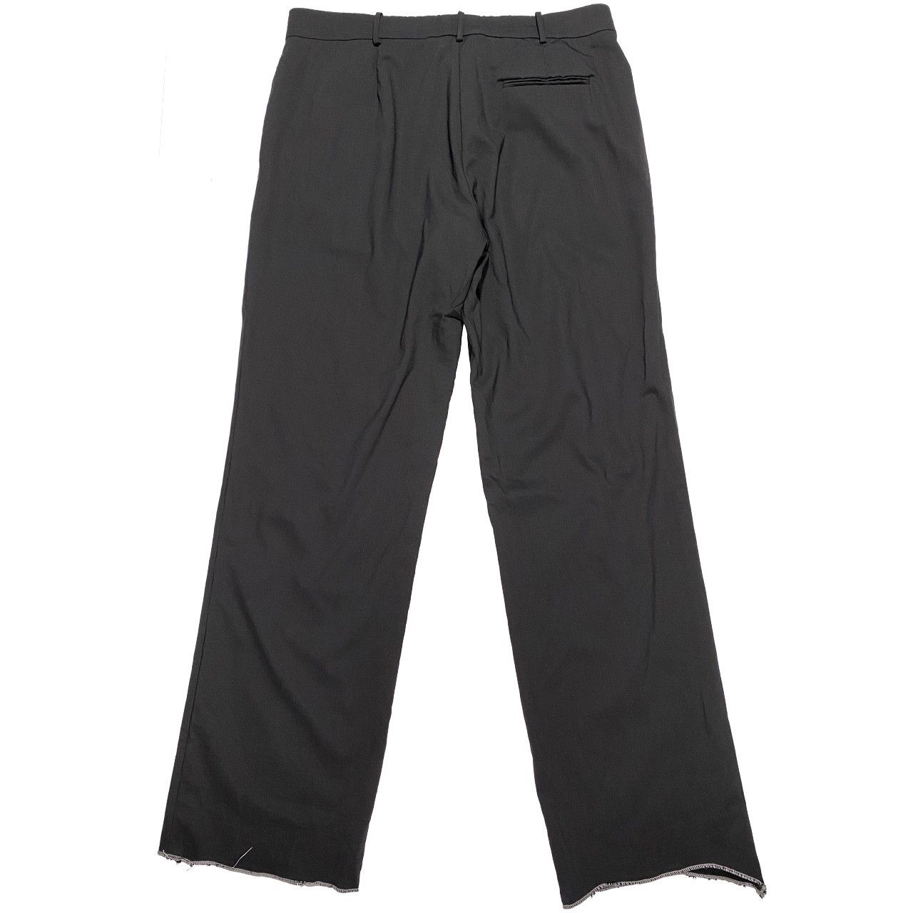 Jil Sander Jil Sander Relaxed Fit Wool Trousers Dark Gray / Brown Size US 32 / EU 48 - 2 Thumbnail