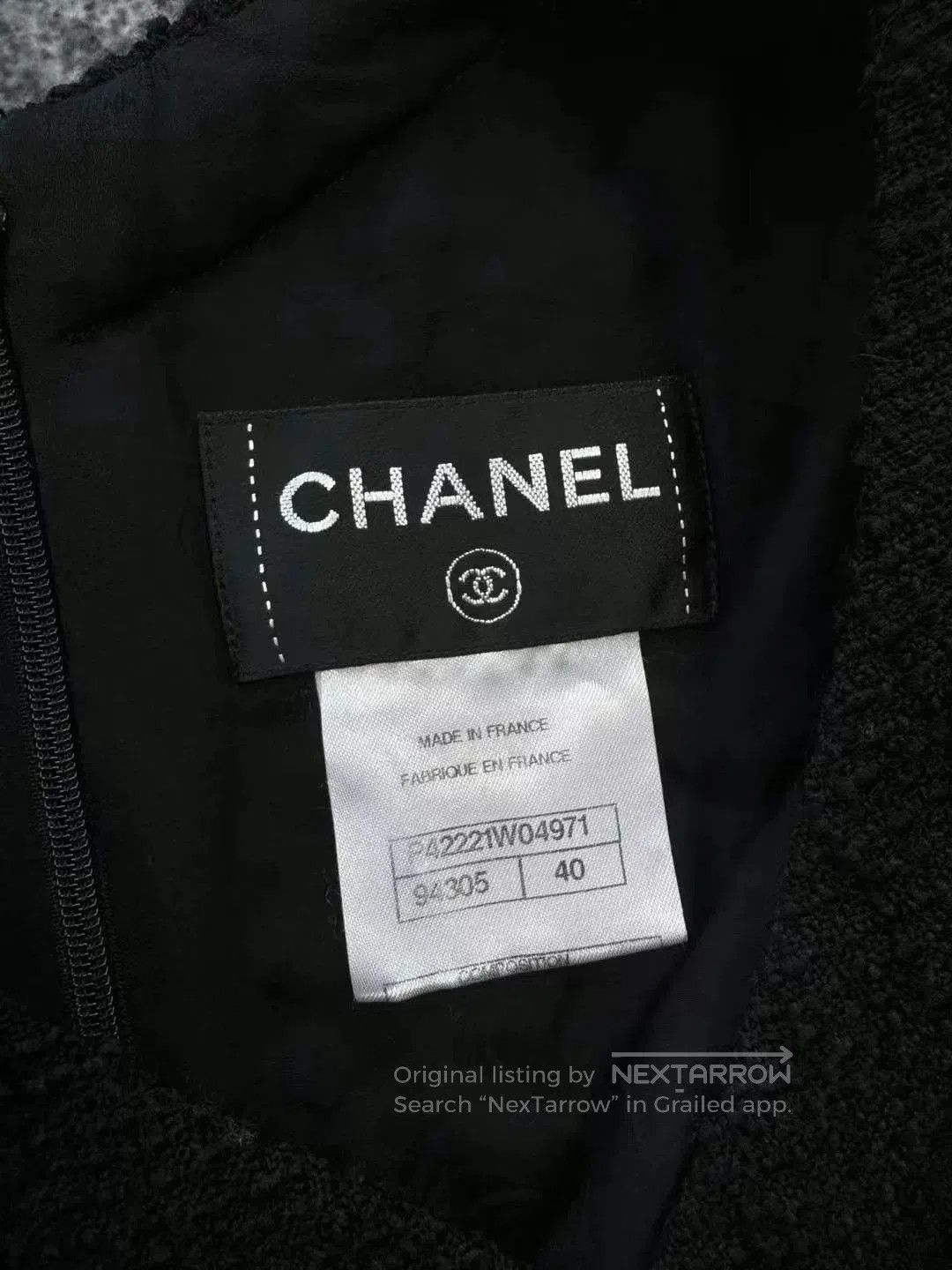 Chanel Chanel Black Mermaid Dress. Size S / US 4 / IT 40 - 3 Thumbnail