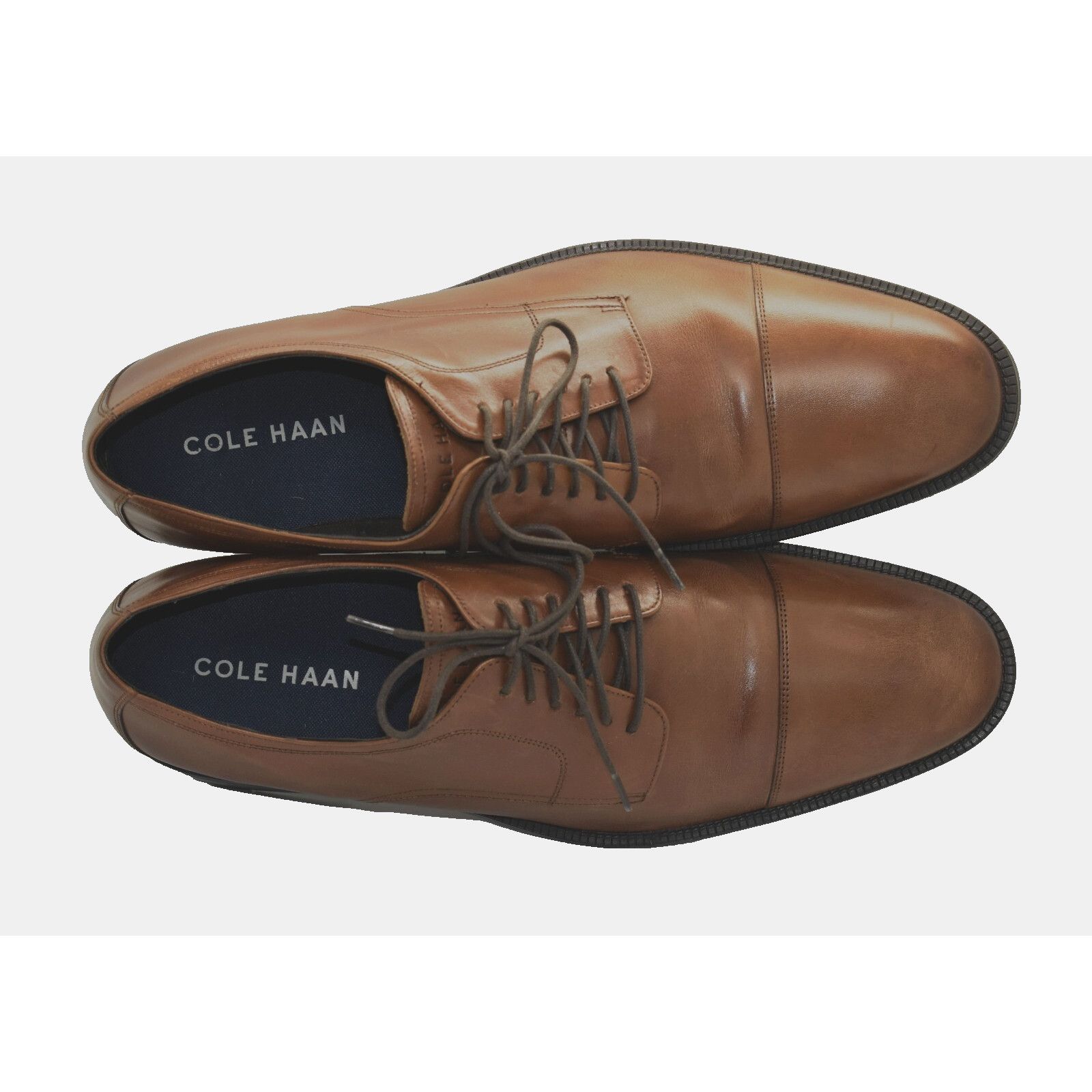 Cole Haan COLE HAAN Grand Leather Cap Toe Oxford Shoes C34138 Size 13M Size US 13 / EU 46 - 3 Thumbnail