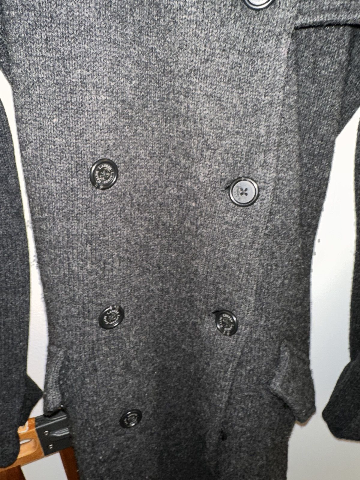 Polo Ralph Lauren × Ralph Lauren LAUREN by Ralph Lauren Lambswool trench coat no belt Size L / US 10 / IT 46 - 5 Thumbnail