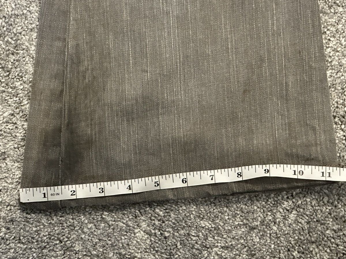 Obelisk Obelisk Y2K Flare Denim Leather patched Size US 33 - 16 Thumbnail
