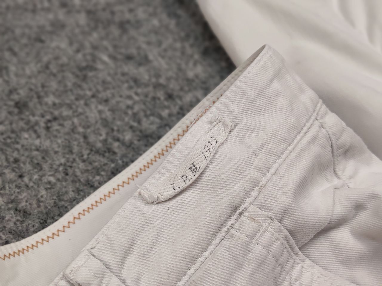 Designer × L.B.M. 1911 L.B.M.1911 Italy Design White Cotton Cargo Trouser Pants Size US 32 / EU 48 - 14 Thumbnail