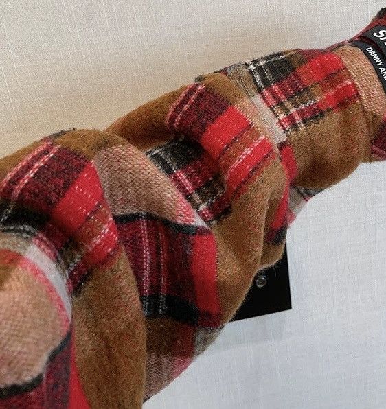 Japanese Brand × Vintage Fashion retro punk distressed plaid checked flannel shirt Size US L / EU 52-54 / 3 - 5 Thumbnail