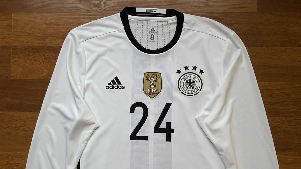 Adidas × Vintage GERMANY ADIDAS ADIZERO 2016 HOME JERSEY #24 BRANDT Size US L / EU 52-54 / 3 - 3 Thumbnail