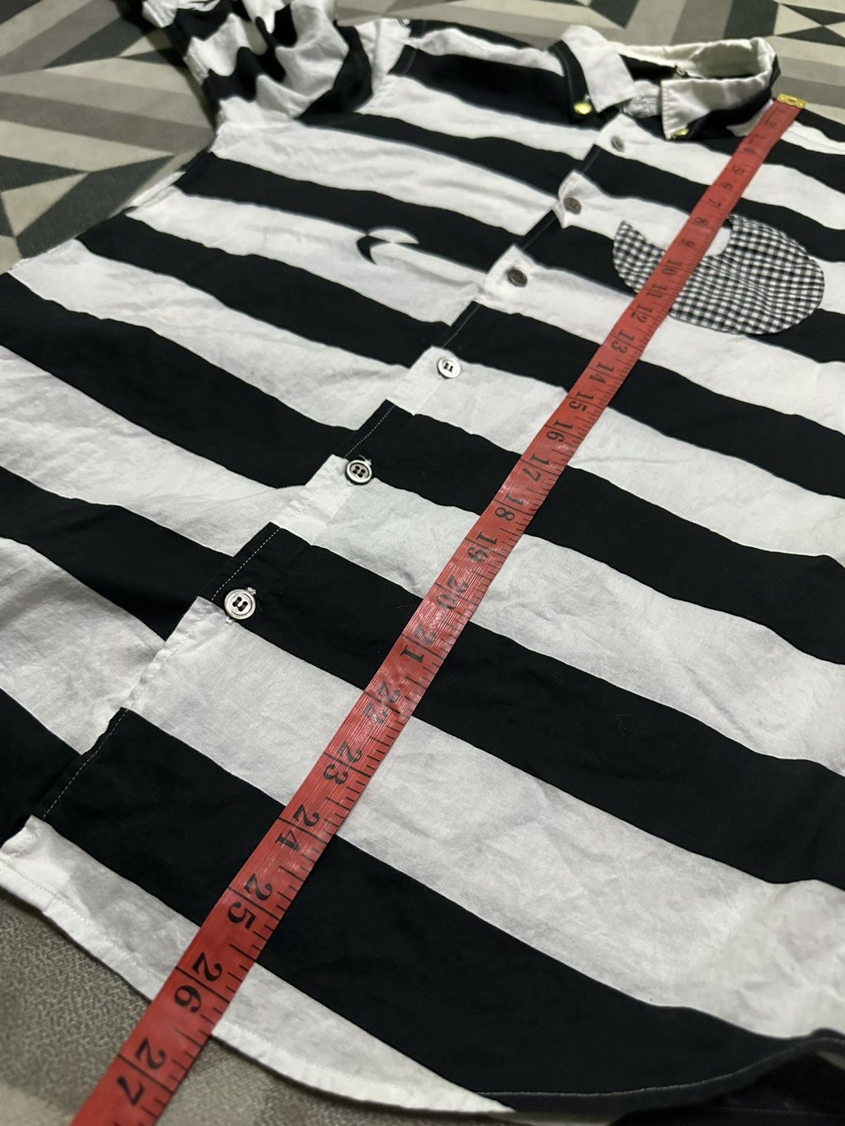 Issey Miyake Fraipbois Issey Miyake long sleeved striped shirts Size US S / EU 44-46 / 1 - 10 Thumbnail