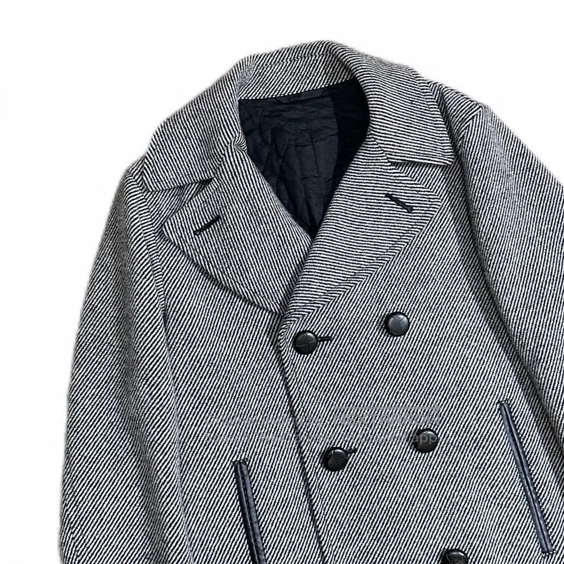 Helmut Lang Helmut Lang Double-breasted twill jacket Size US L / EU 52-54 / 3 - 4 Thumbnail