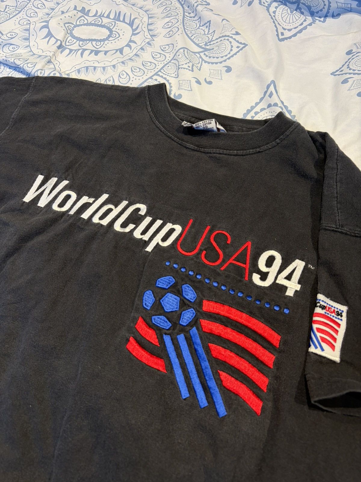 Vintage Vintage 94 World Cup Shirt Large Size US L / EU 52-54 / 3 - 2 Thumbnail