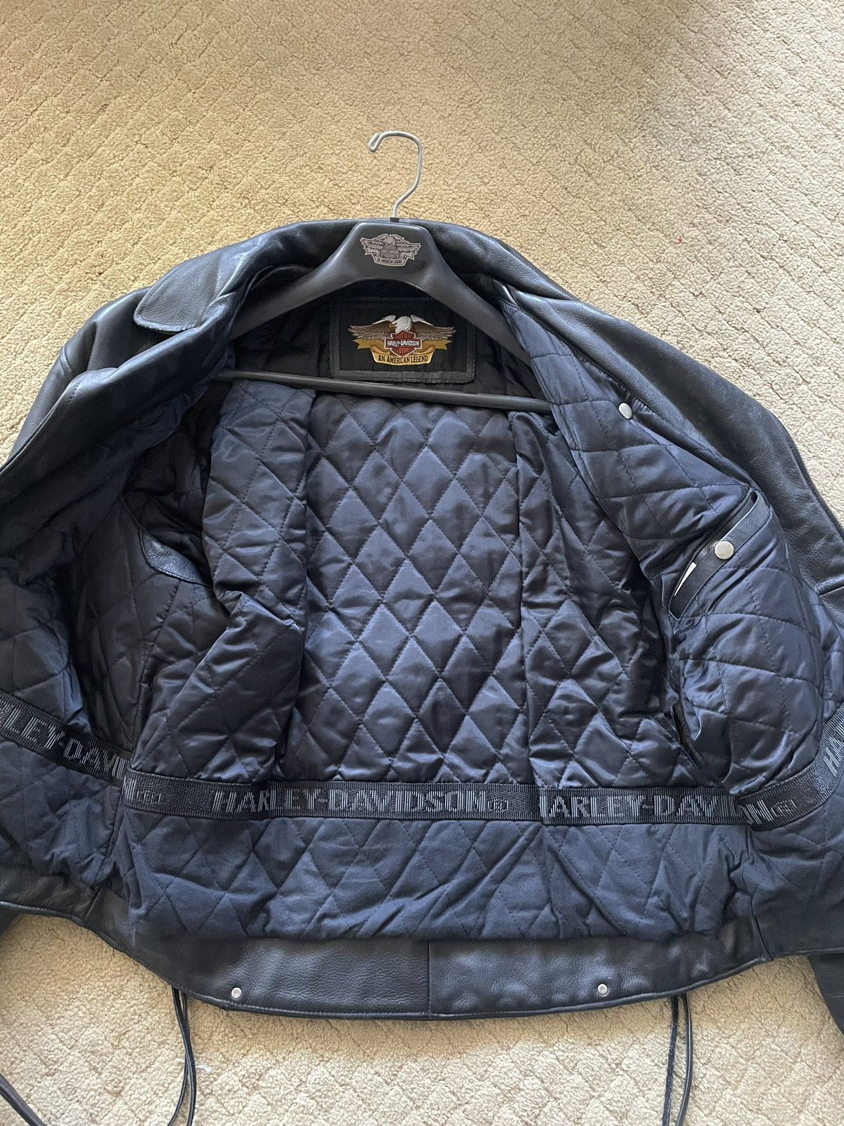 Harley Davidson Vintage Rare Harley Davidson Motorcycle Jacket Size US L / EU 52-54 / 3 - 4 Thumbnail