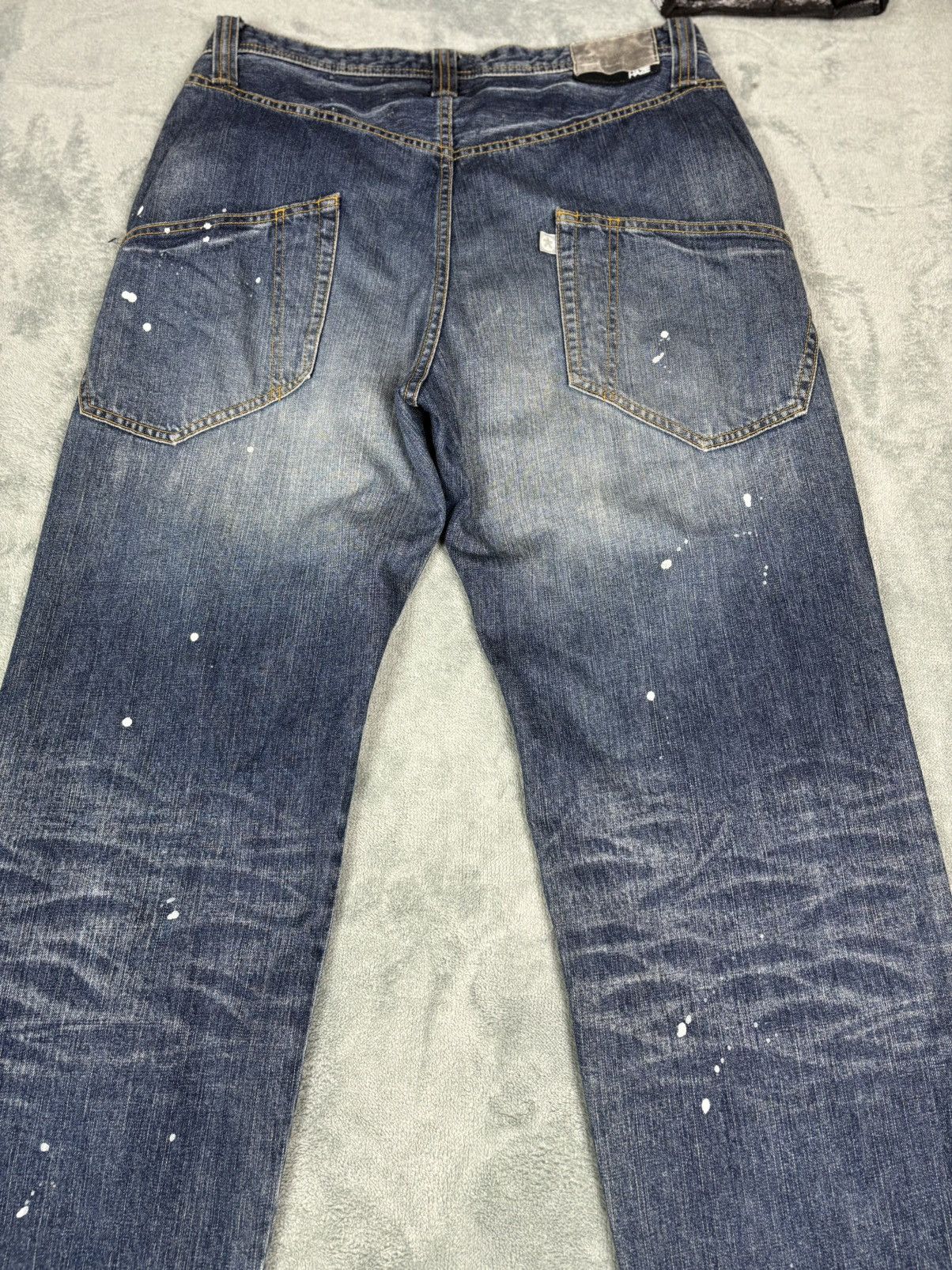 Haze Vintage Y2k Eric Haze Baggy Denim Pants. S0352 Size US 34 / EU 50 - 8 Thumbnail
