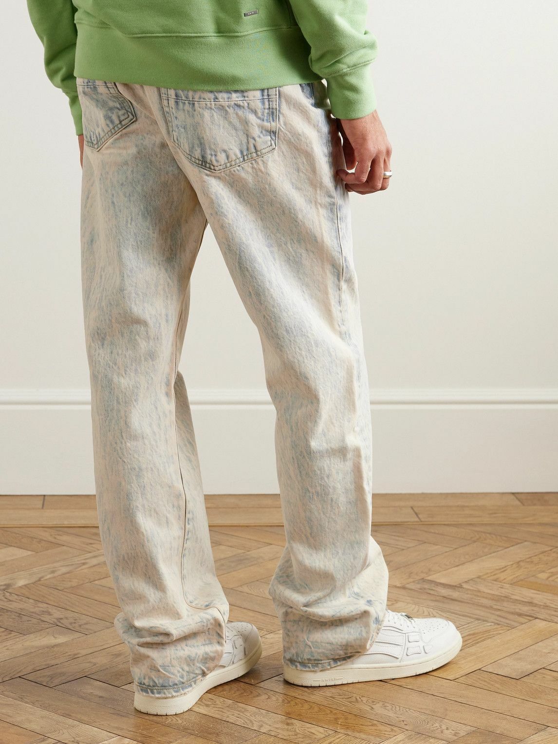 Amiri o1y0525 Denim Pant in Beige Size US 31 - 5 Thumbnail