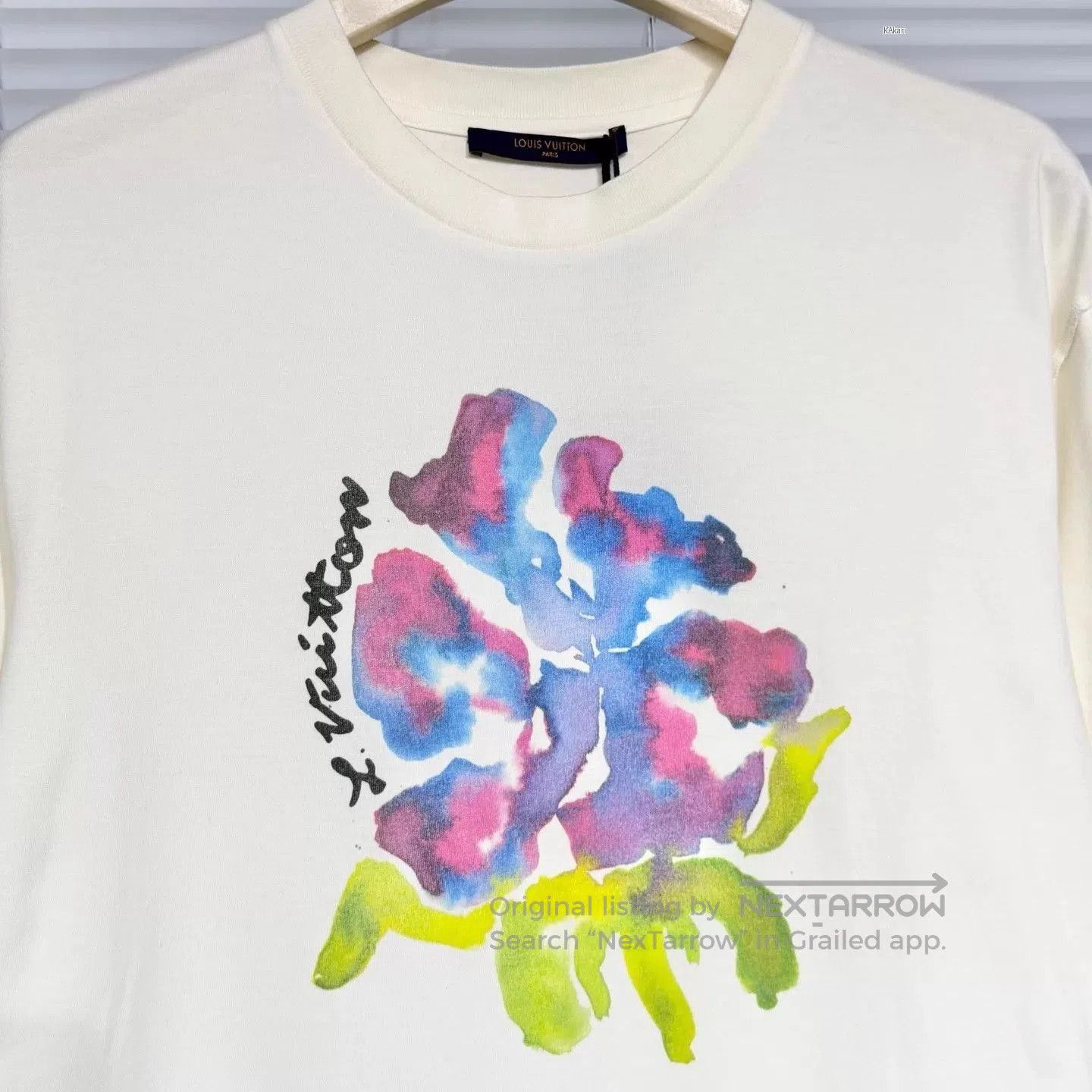 Louis Vuitton White Short Sleeve T. Size US M / EU 48-50 / 2 - 3 Thumbnail