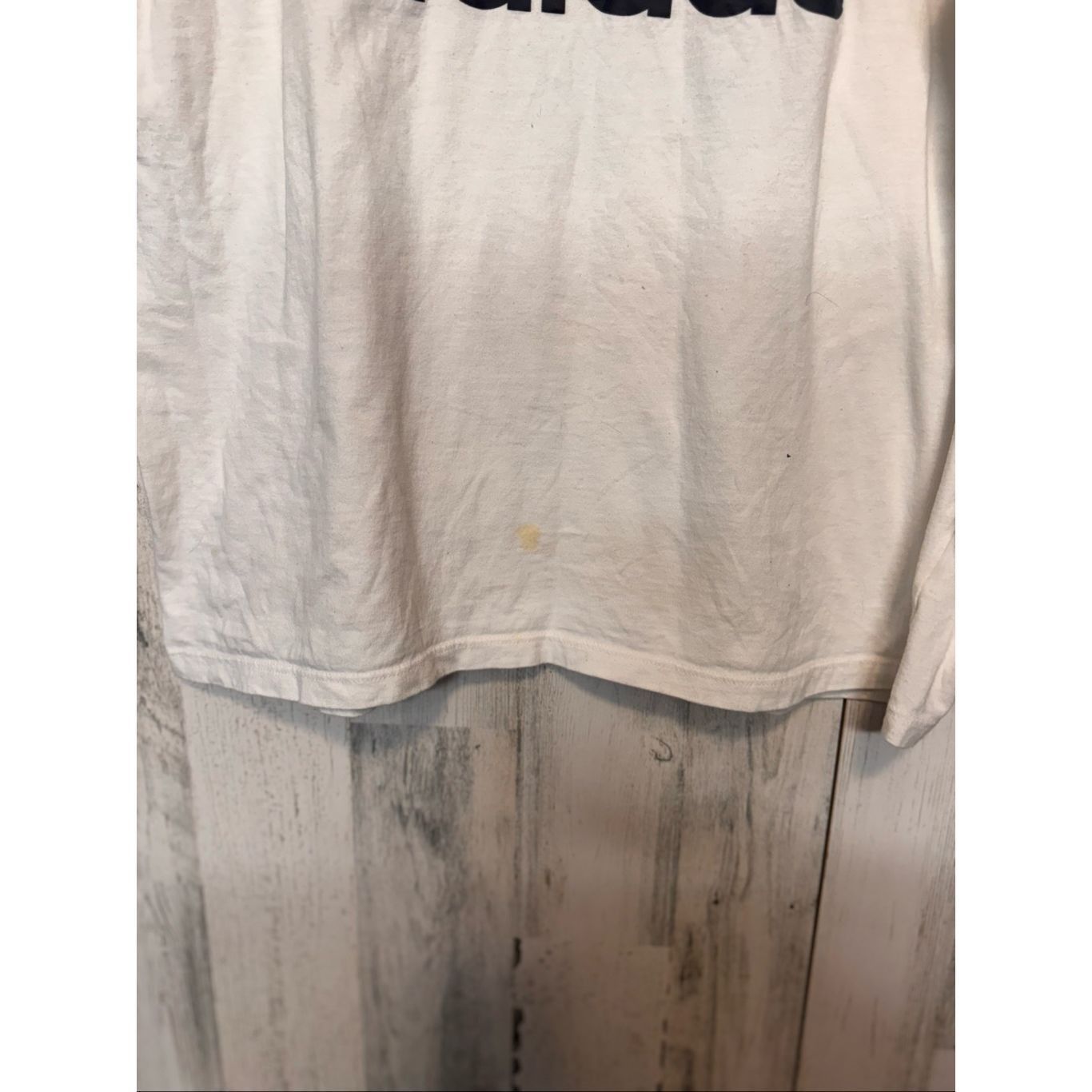 Adidas Adidas White Logo T-Shirt 2XL Regular Fit – Classic Graphic Tee Size US XXL / EU 58 / 5 - 5 Thumbnail
