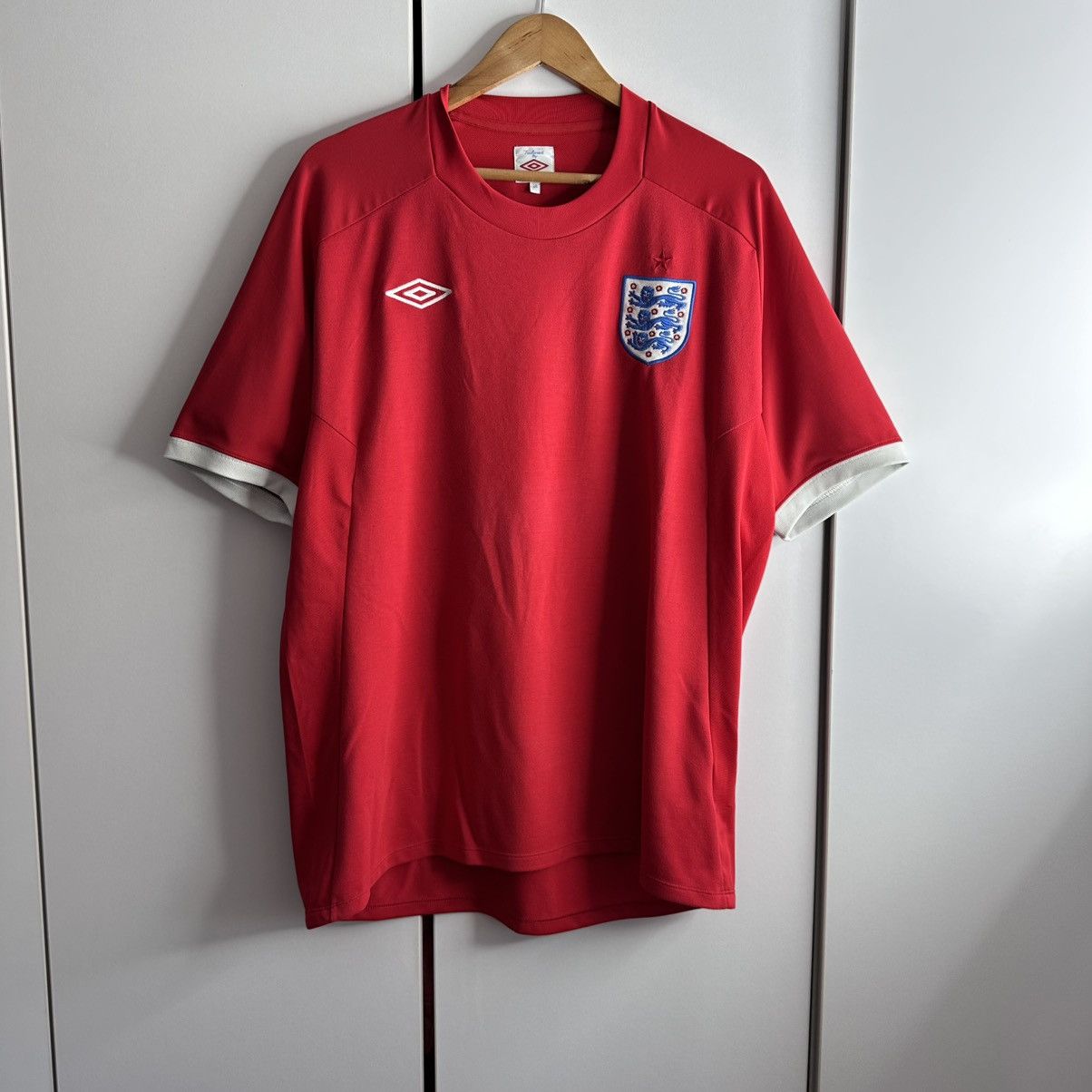 Umbro Umbro England Football 2010 Shirt World Cup T-shirt Size US XL / EU 56 / 4 - 1 Thumbnail