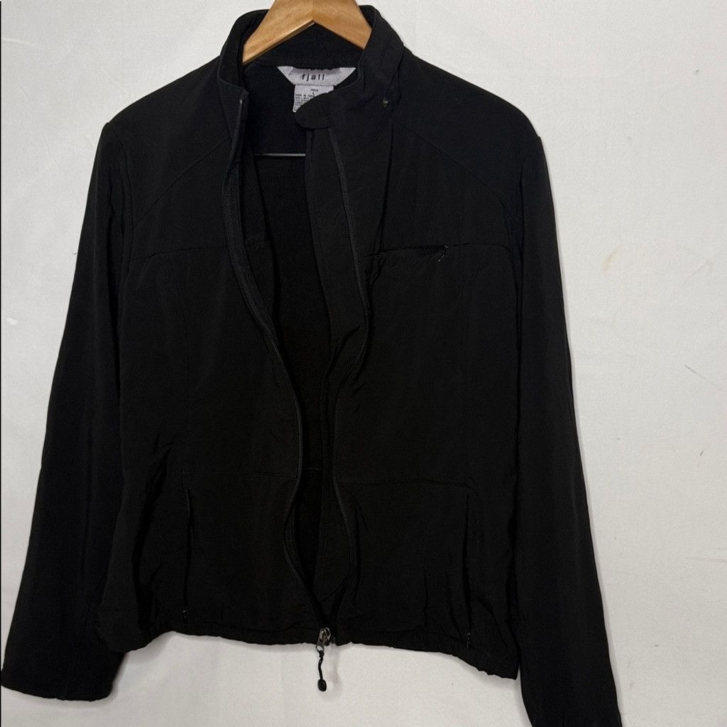 Fjallraven fjall black lightweight track style jacket sz Large Size L / US 10 / IT 46 - 1 Thumbnail