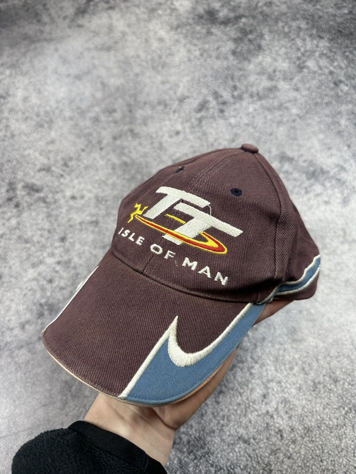 Vintage Vintage Isle Of Man TT Logo Cap Racing Streetwear Moto Rare Size ONE SIZE - 1 Thumbnail