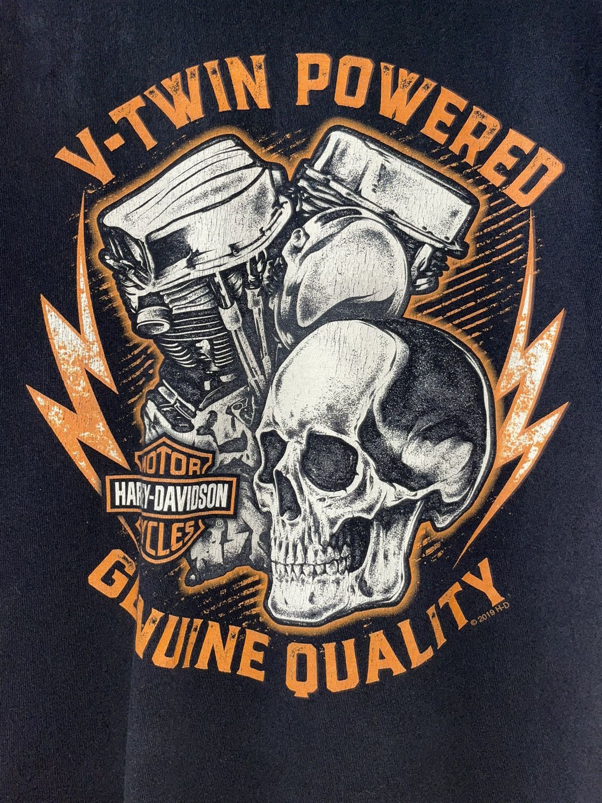 Harley Davidson Harley Davidson V-Twin Skull Men’s Medium Crew Neck Size US M / EU 48-50 / 2 - 3 Thumbnail