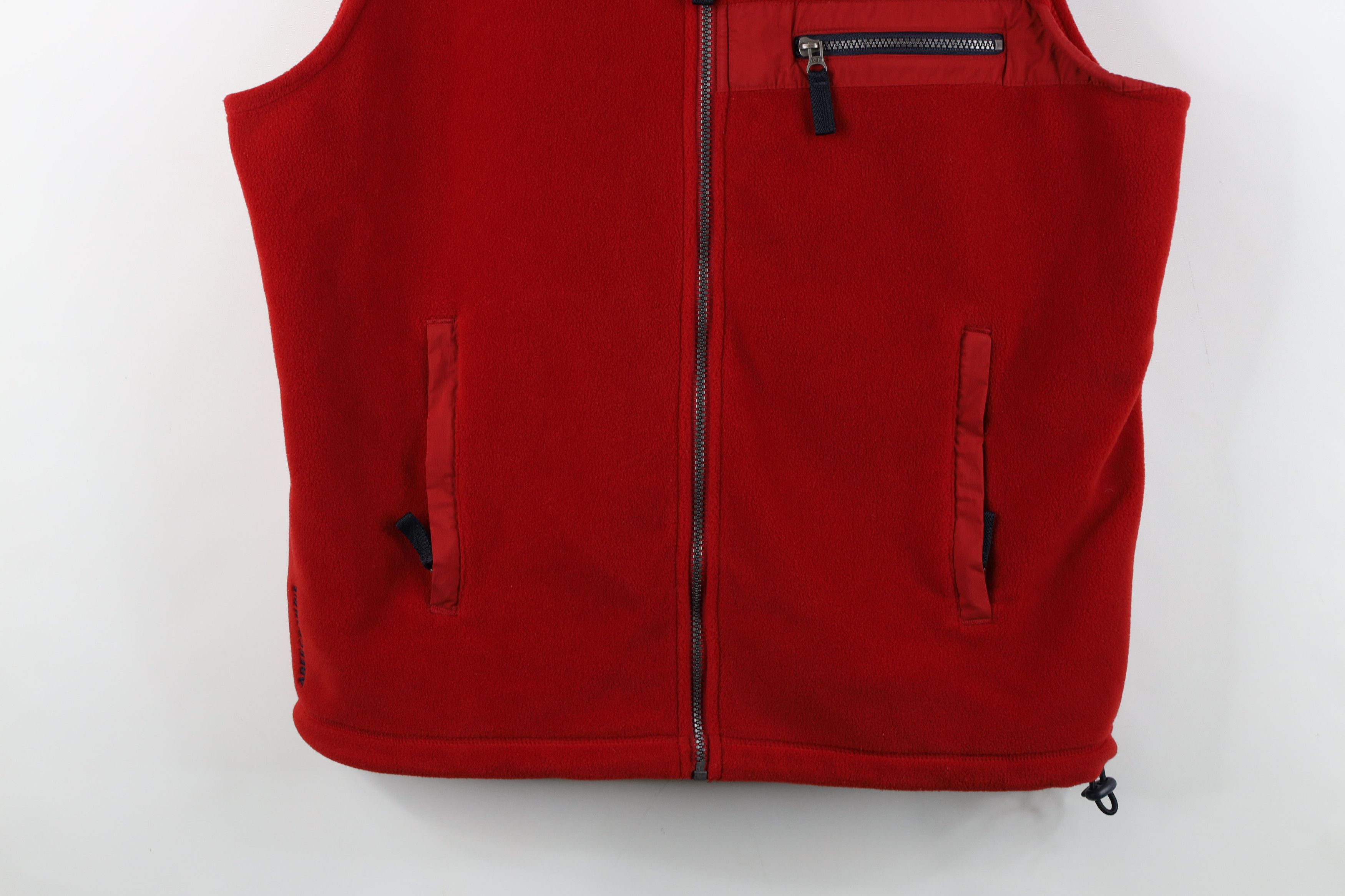 Abercrombie & Fitch Vintage 90s Y2K Abercrombie & Fitch Fleece Vest Jacket Size US XL / EU 56 / 4 - 3 Thumbnail