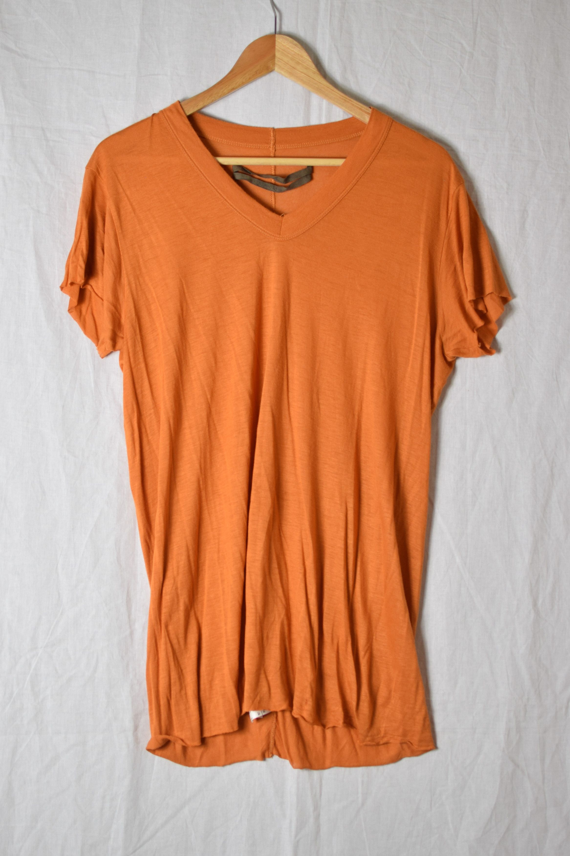 Rick Owens Rick Owens SS05 Scorpio Orange Top Size US L / EU 52-54 / 3 - 2 Thumbnail